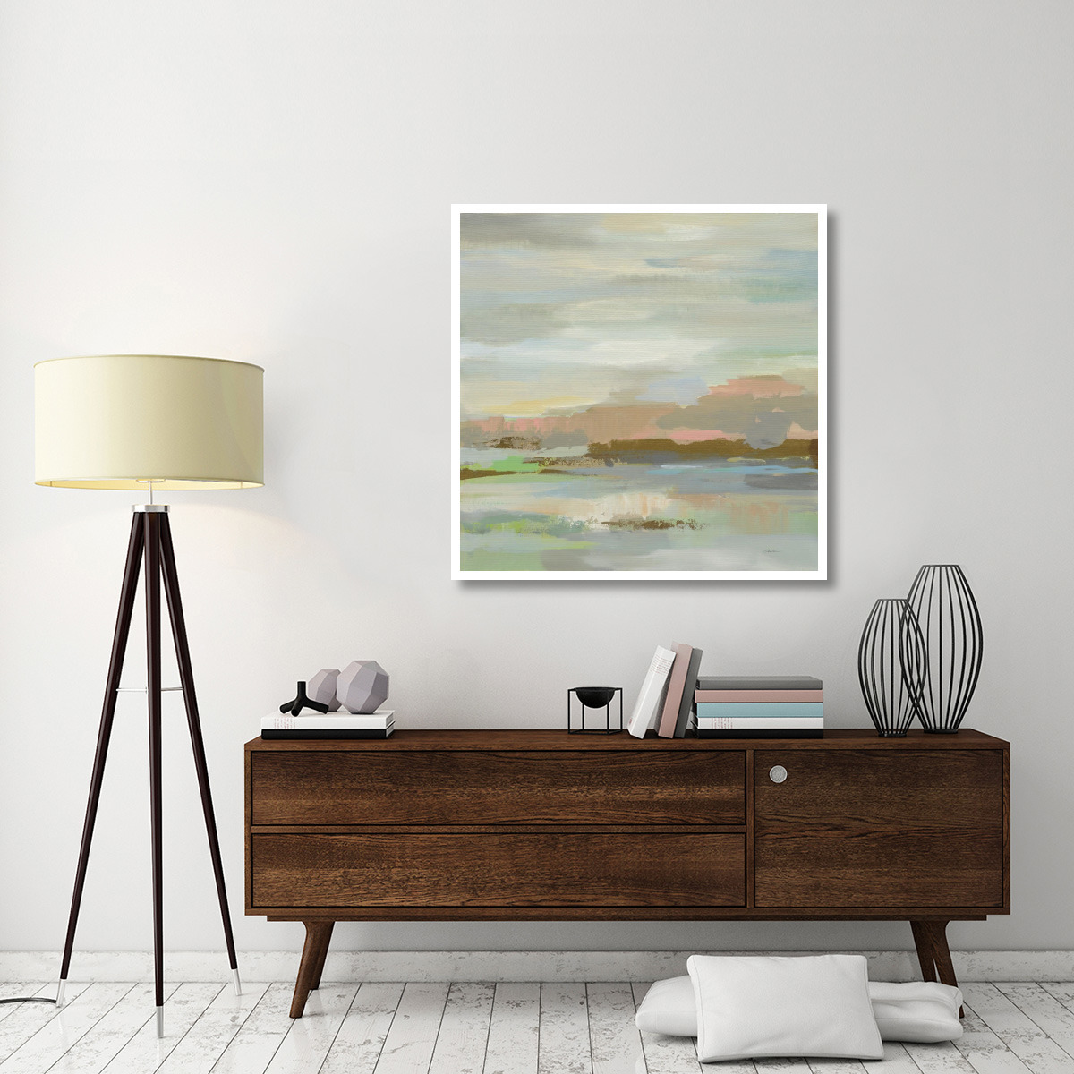 Spring Desert I v2 -Paper Art-42&quotx42"