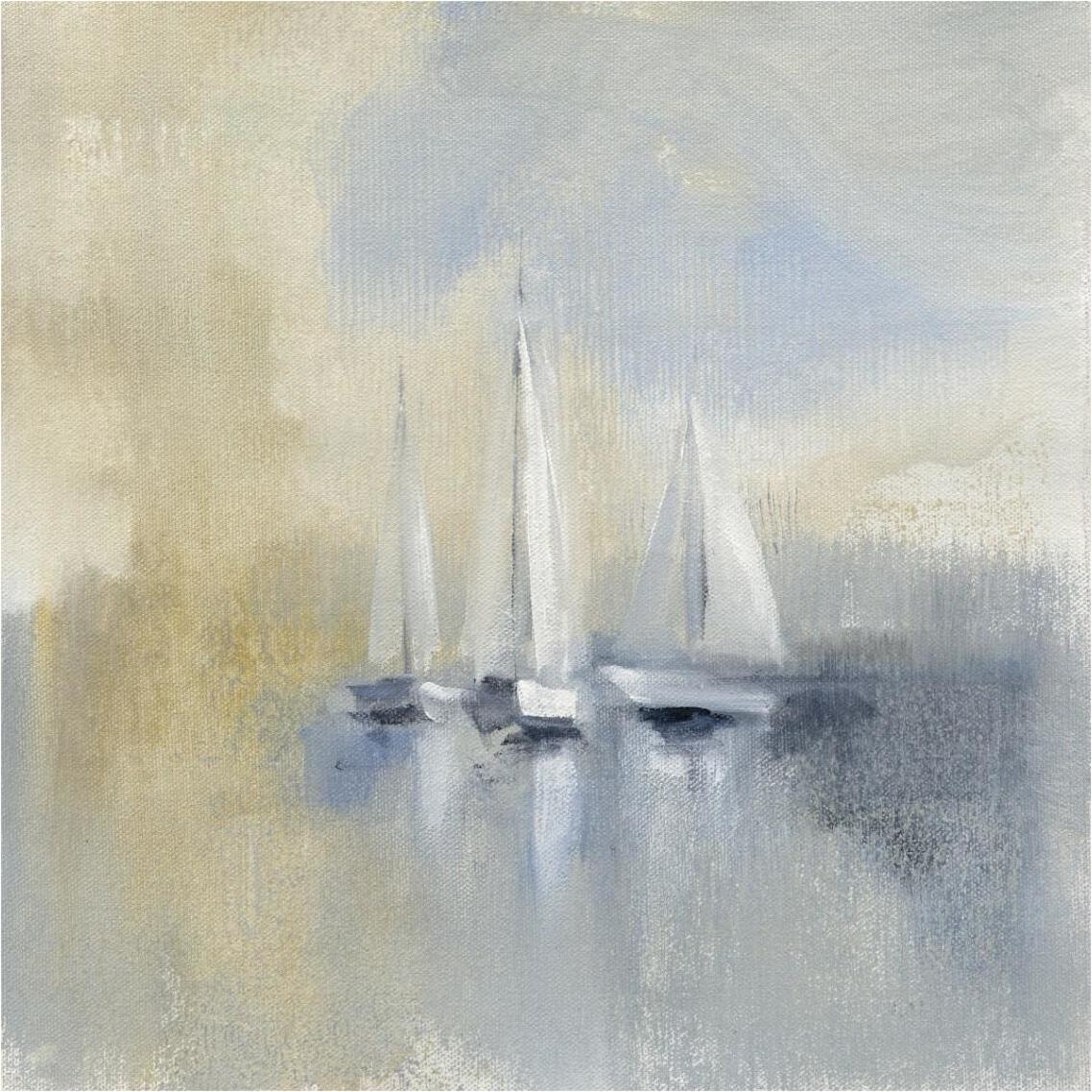 Morning Sail I -Paper Art-38&quotx38"