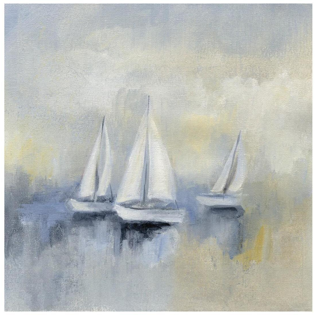 Morning Sail II -Paper Art-20&quotx20"