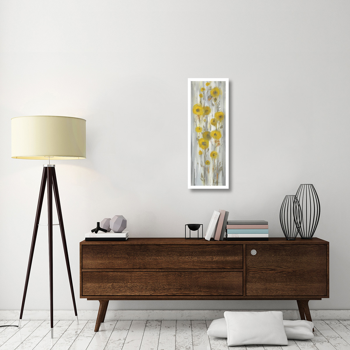 Roadside Flowers II -Paper Art-14&quotx38"