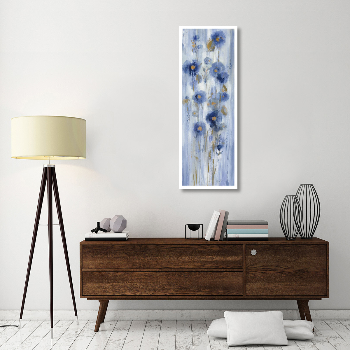 Seaside Flowers I -Paper Art-20&quotx56"