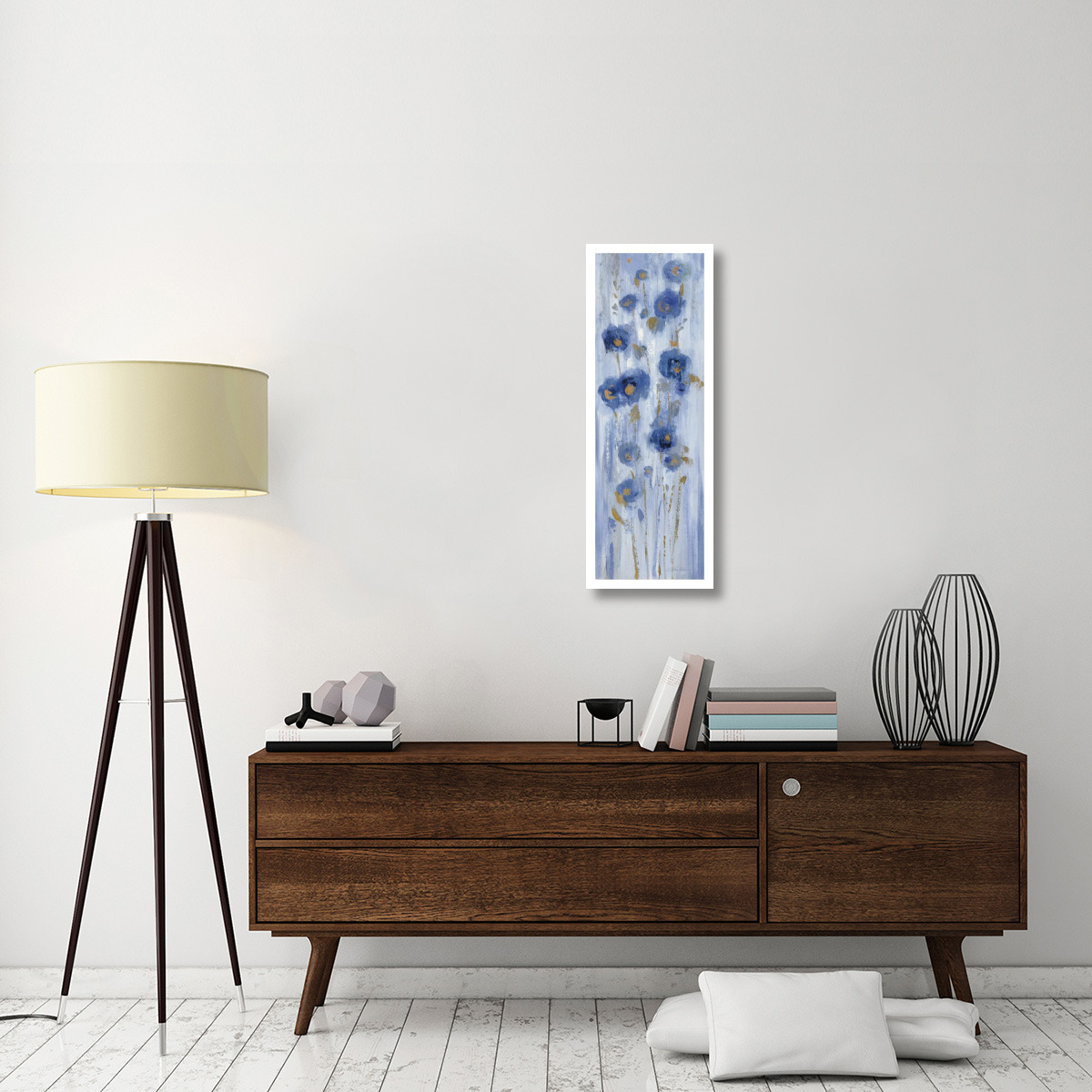 Seaside Flowers II -Paper Art-14&quotx38"