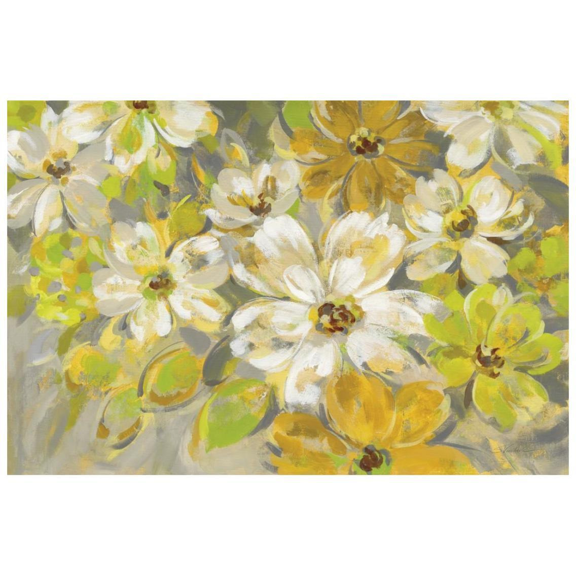 Scattered Spring Petals -Paper Art-26&quotx18"