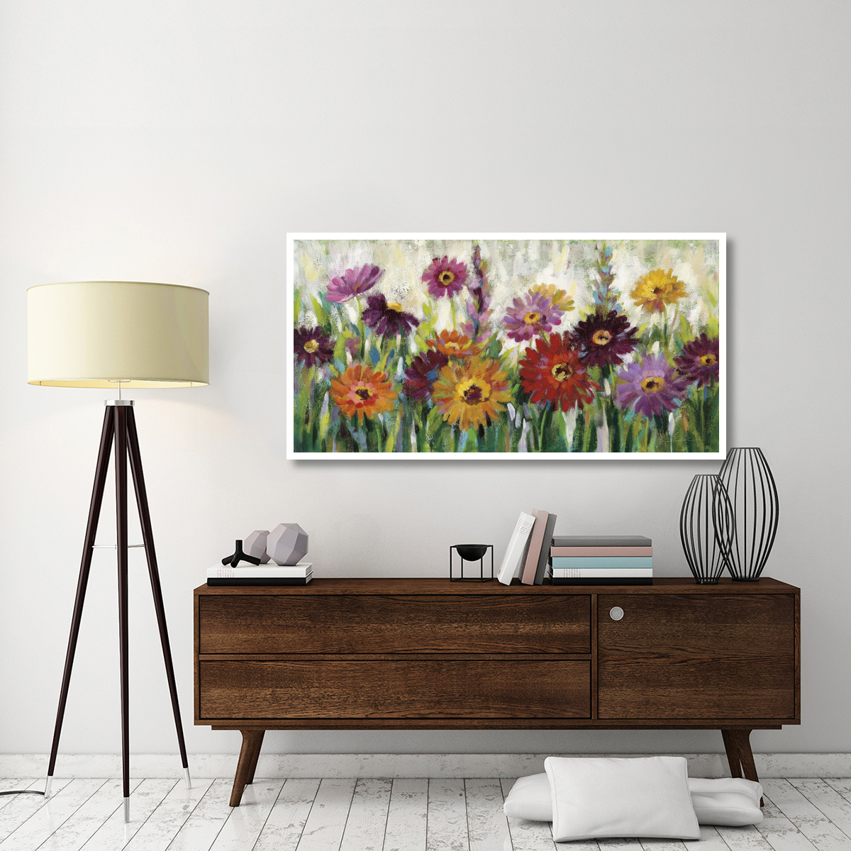Jewel Daisy Gerbera -Paper Art-62&quotx32"