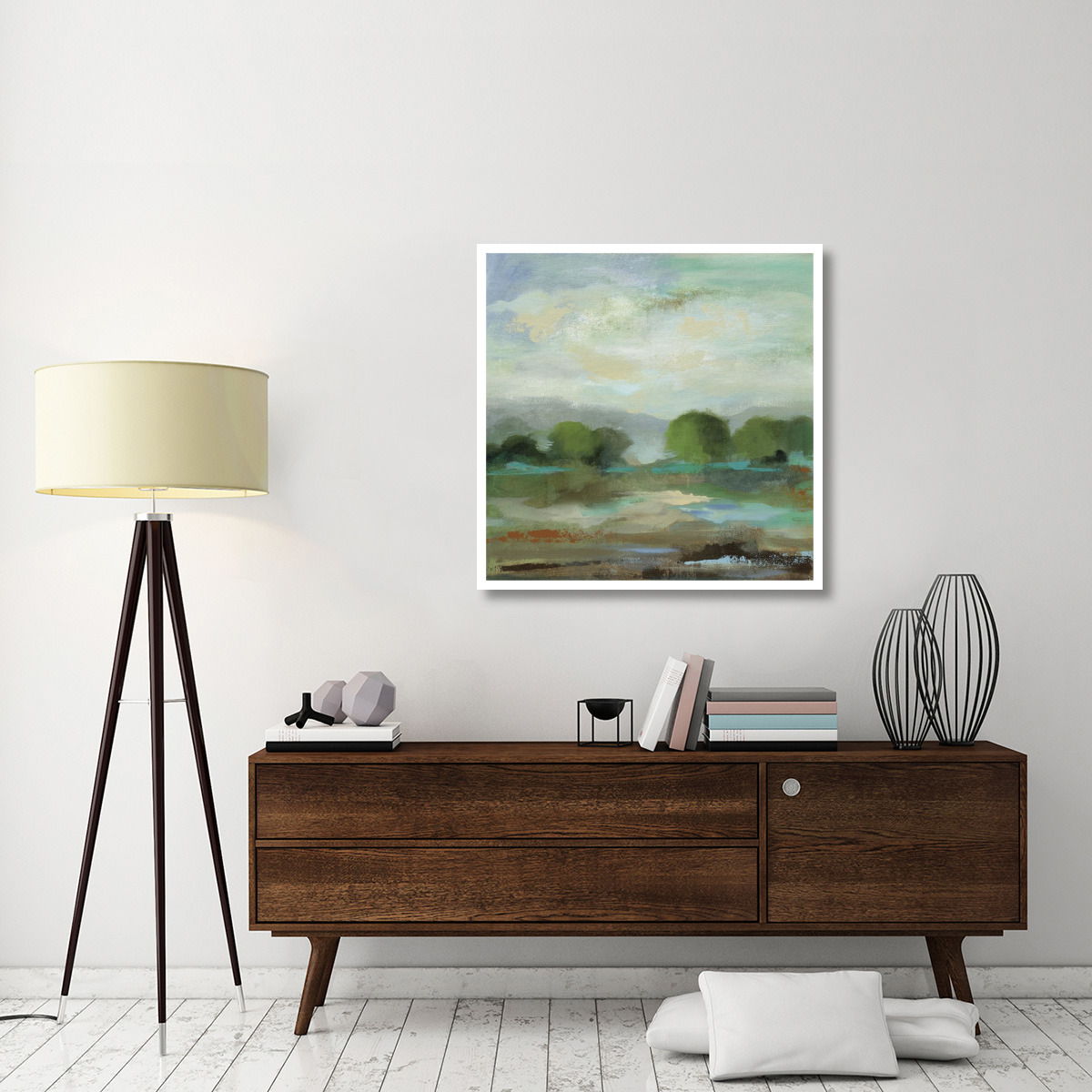 Unexpected Clouds I -Paper Art-38&quotx38"