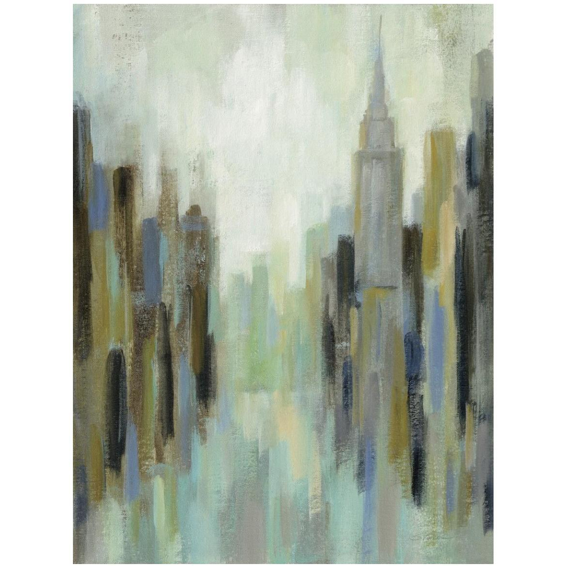 New York Morning II -Paper Art-38&quotx50"