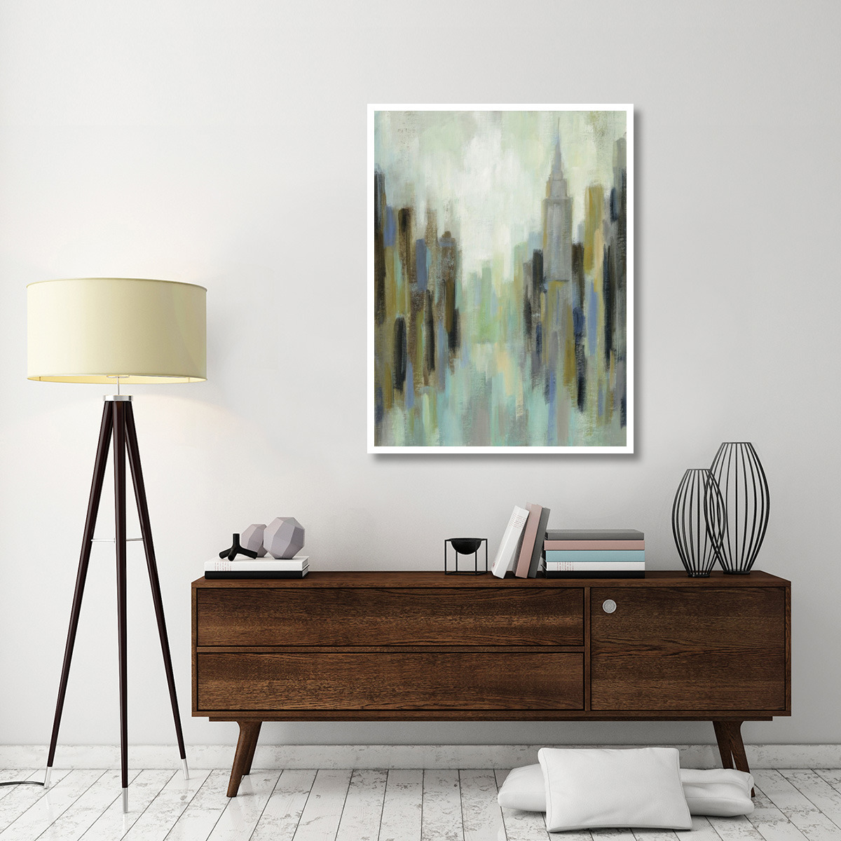 New York Morning II -Paper Art-38&quotx50"