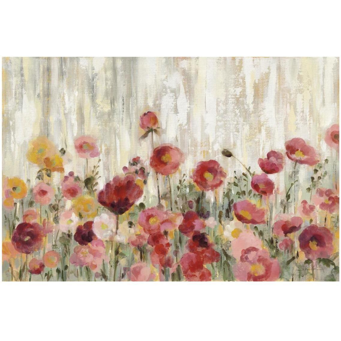 Sprinkled Flowers Crop -Paper Art-32&quotx22"