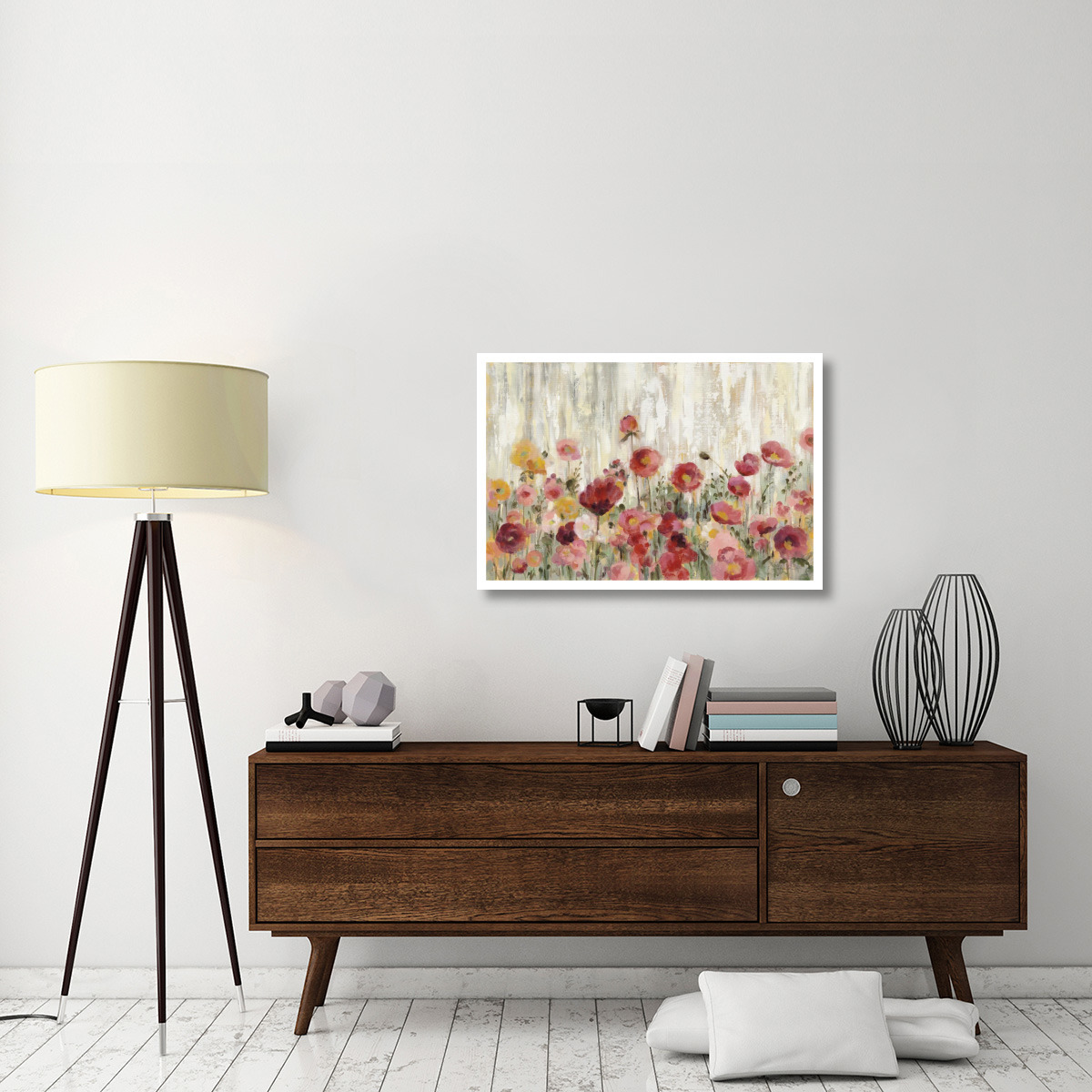 Sprinkled Flowers Crop -Paper Art-38&quotx26"