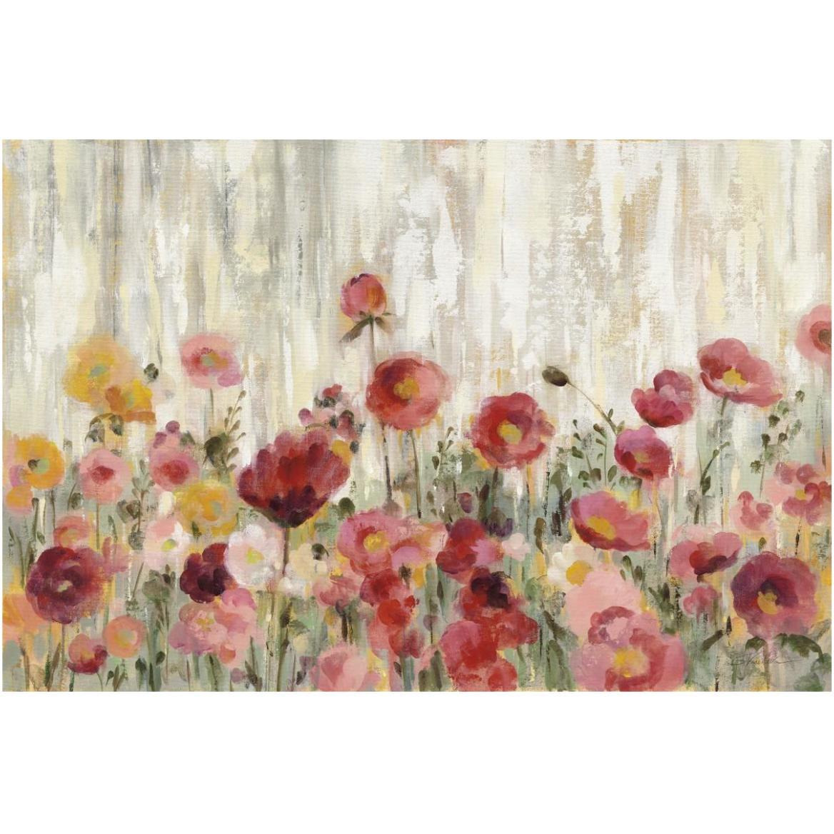Sprinkled Flowers Crop -Paper Art-62&quotx42"