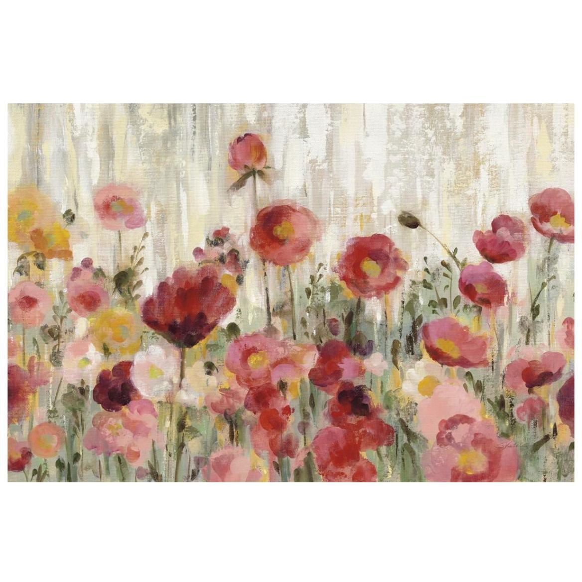 Sprinkled Flowers Crop -Paper Art-20&quotx14"
