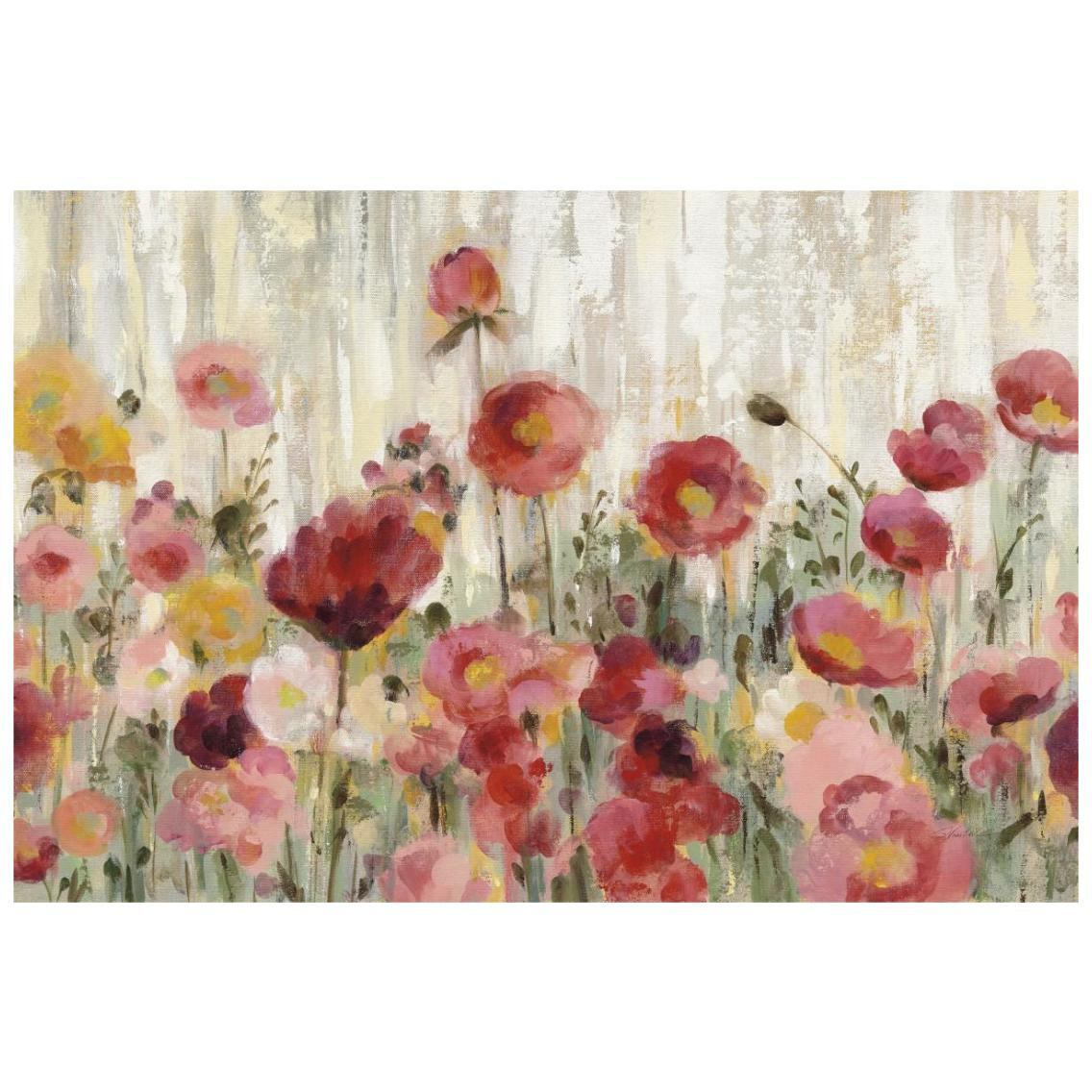 Sprinkled Flowers Crop -Paper Art-26&quotx18"