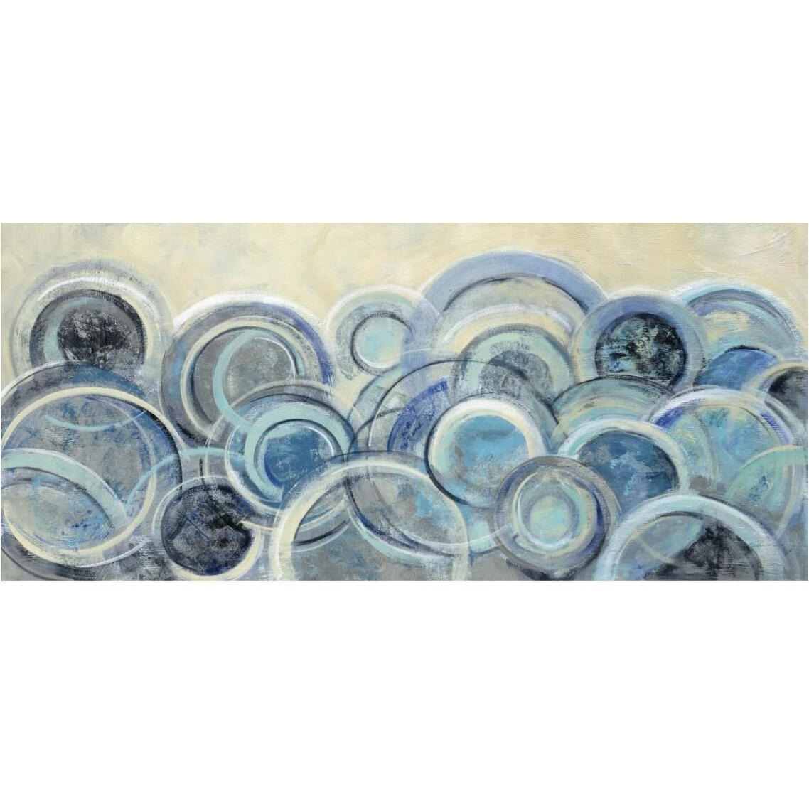 Variation Blue -Paper Art-38&quotx17.84"