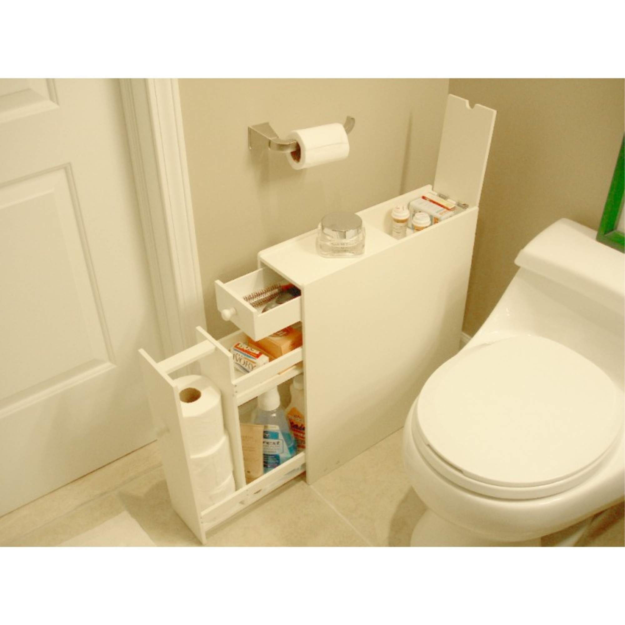Bathroom floor cabinet