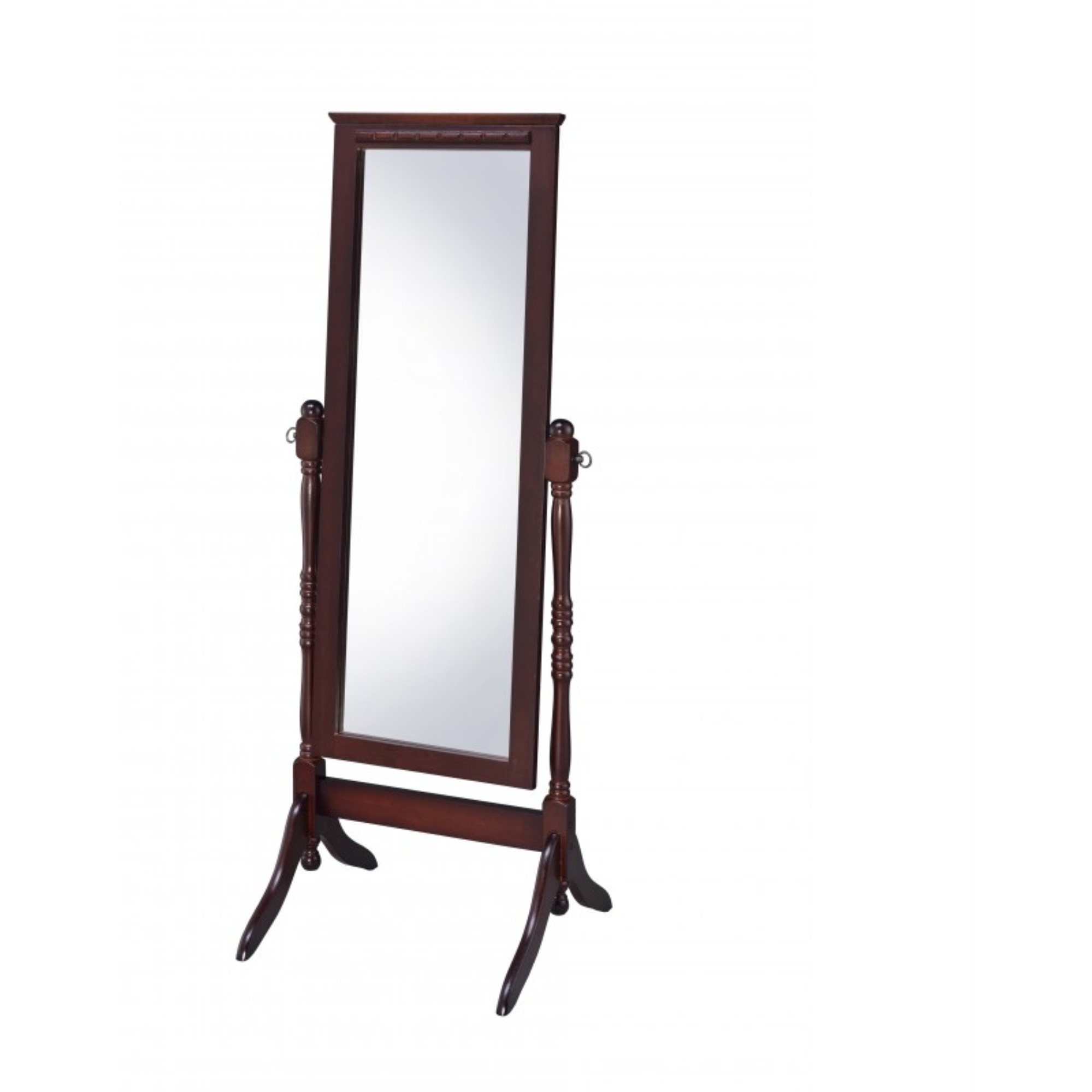 Fairfax Cheval Walnut Mirror