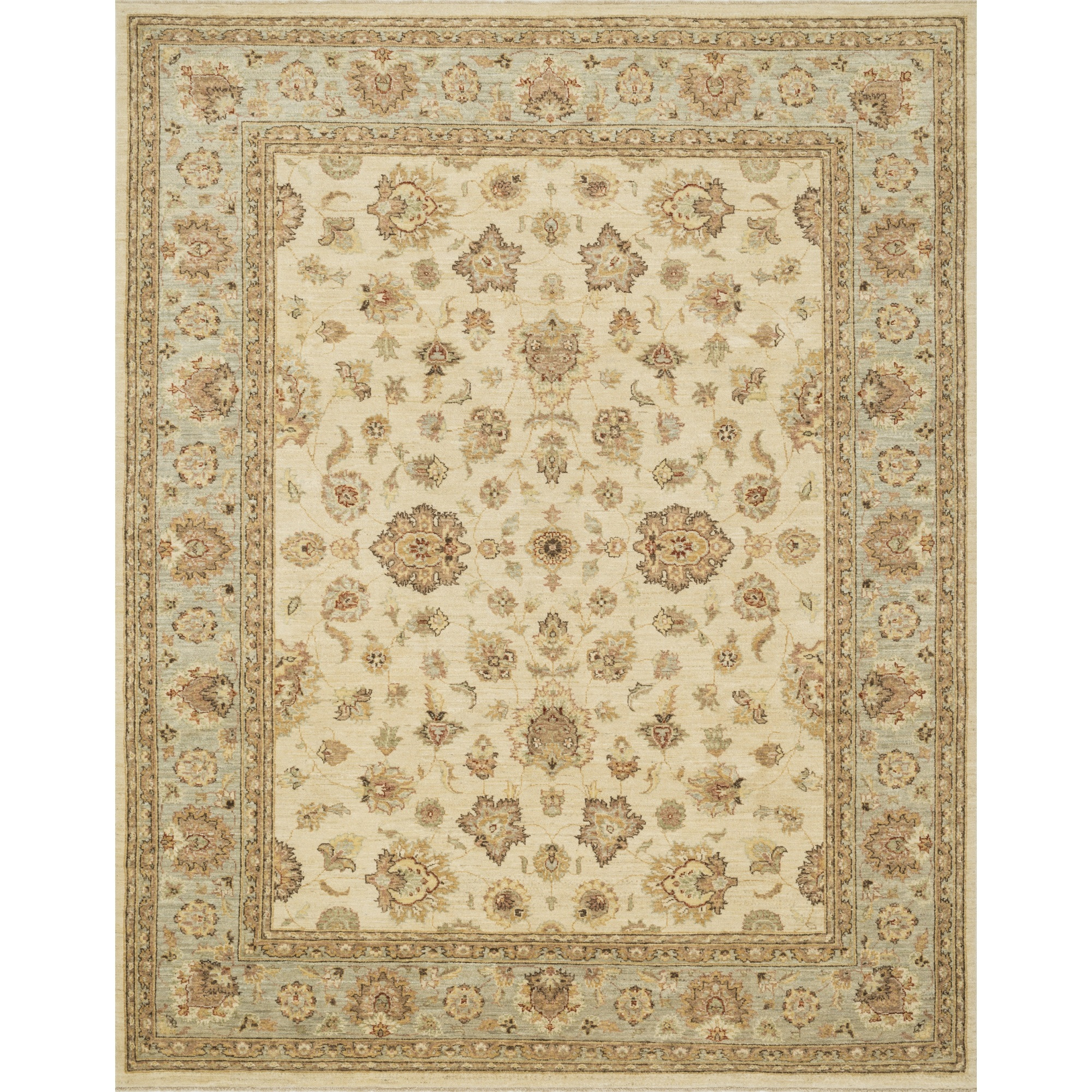 Majestic Ivory / Blue - 4'-0" x 6'-0"