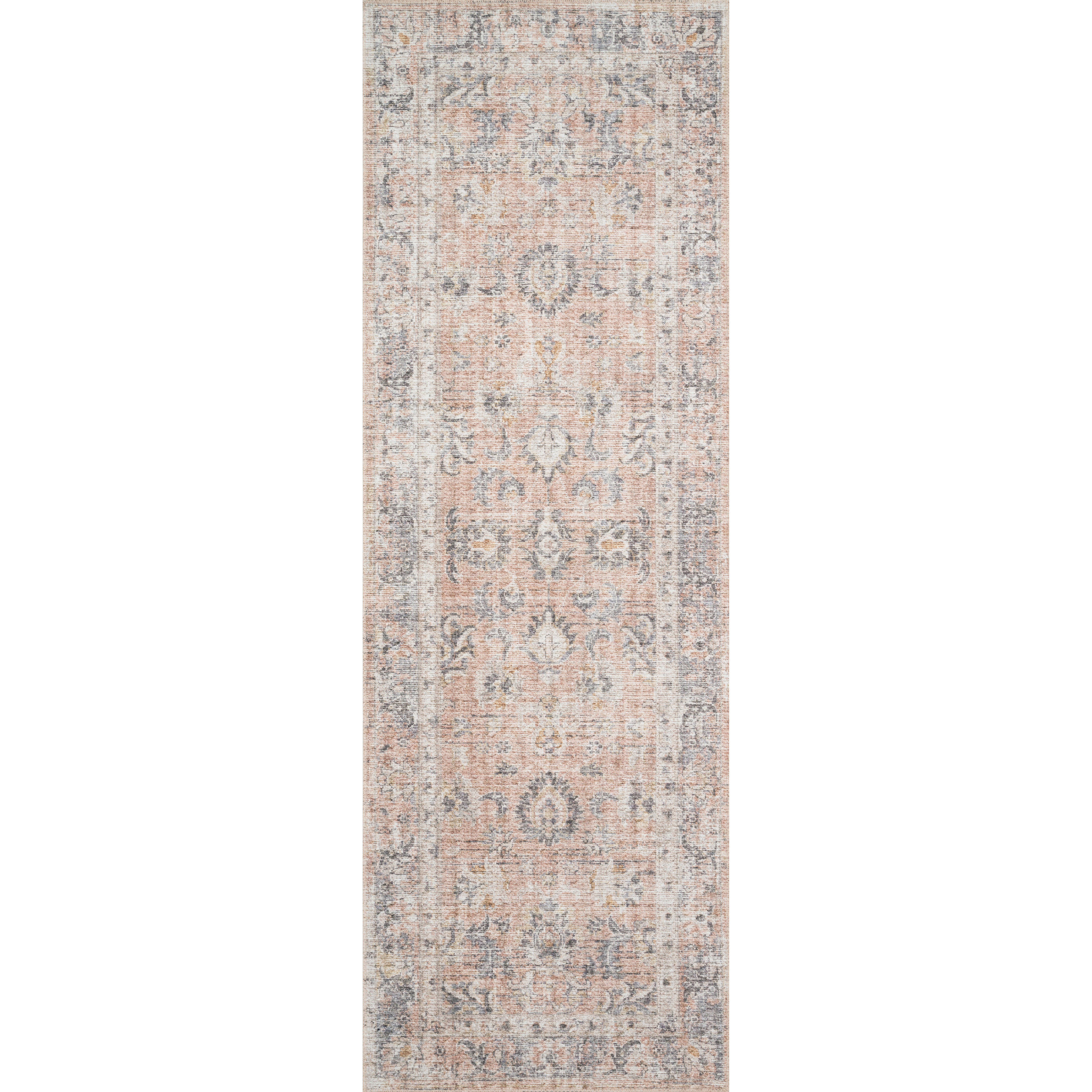 Skye Blush / Grey - 1'-6" x 1'-6" Sample Swatch