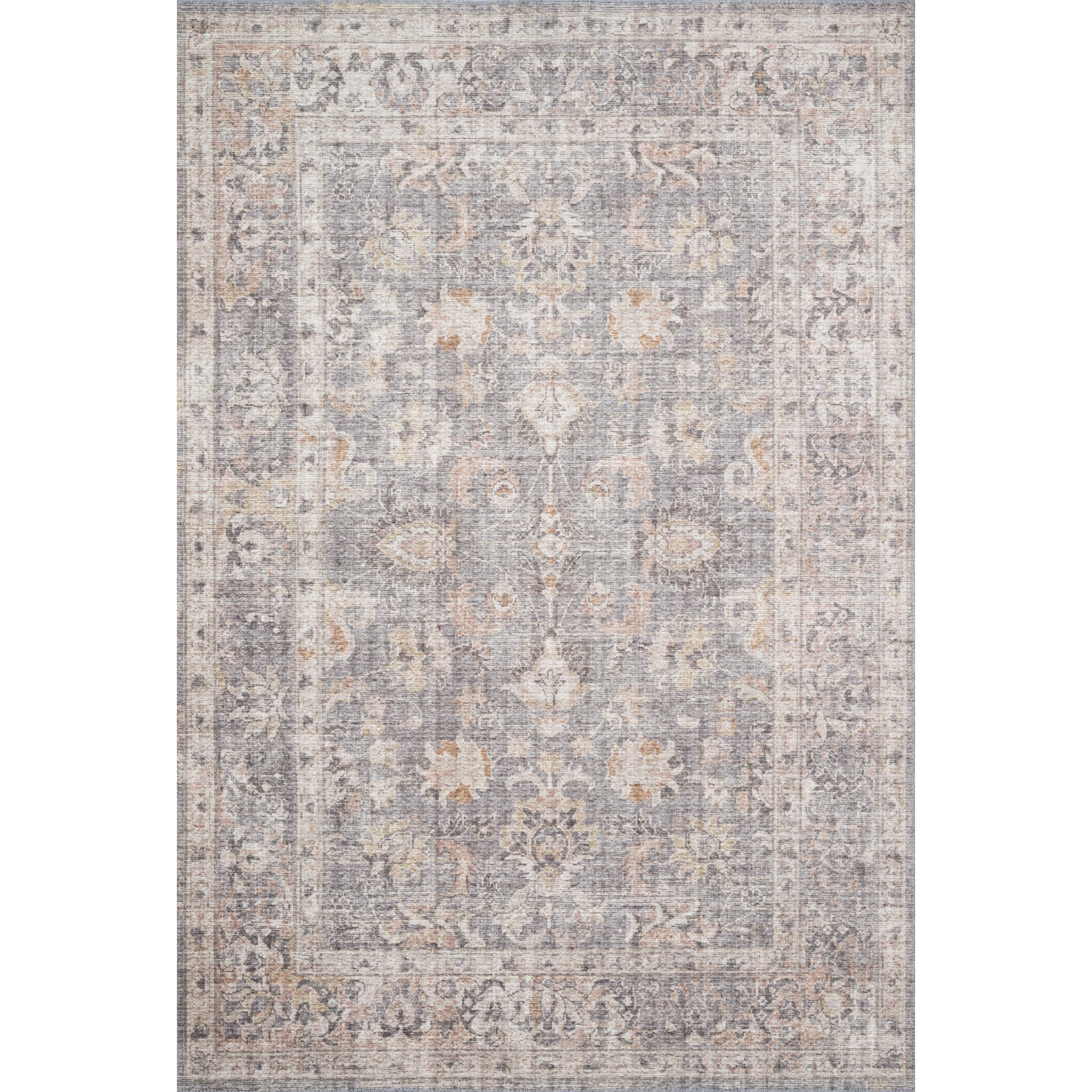 Skye Grey / Apricot - 2'-6" x 7'-6"