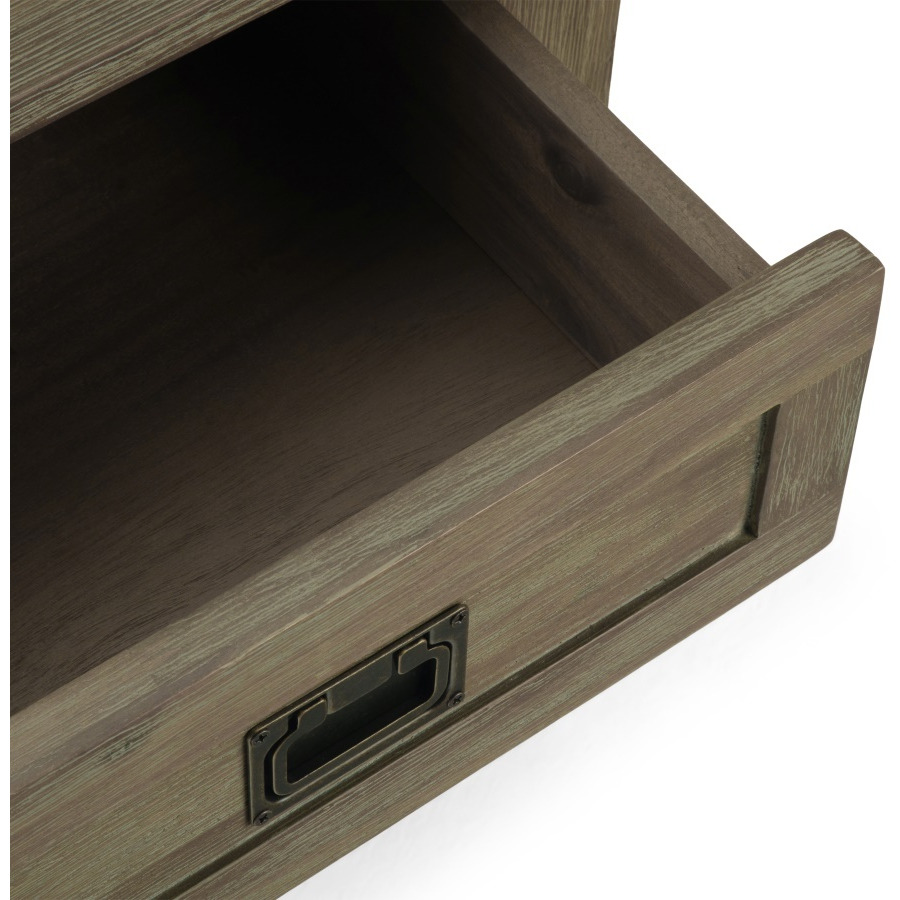 Monroe SOLID ACACIA WOOD 22 in Wide Square End Table