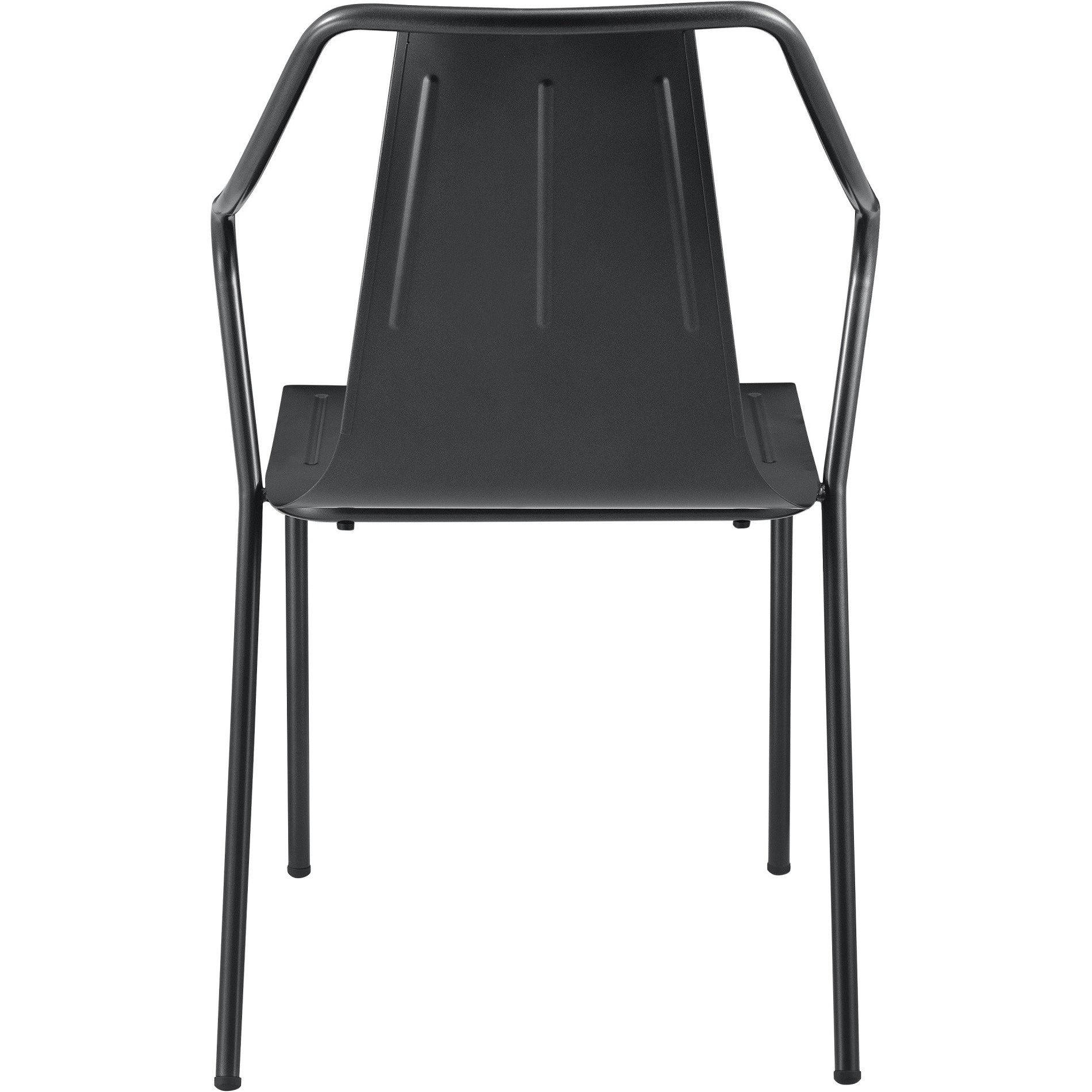 Callum Metal Chair,Set of 4 - Metalic Gunmetal