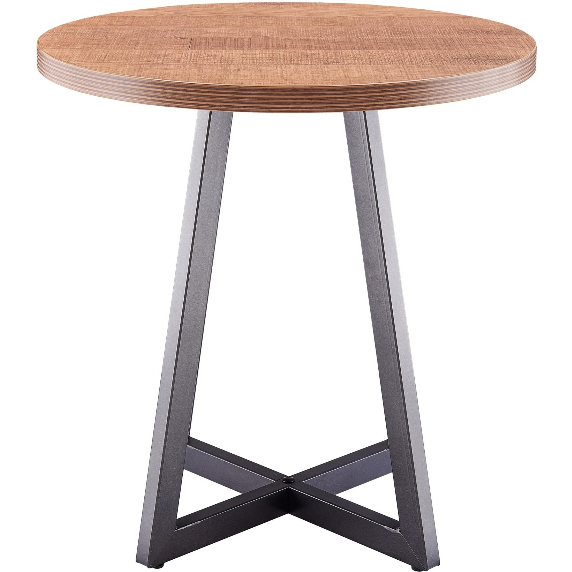 Courtdale Round End Table - Gliese Brown