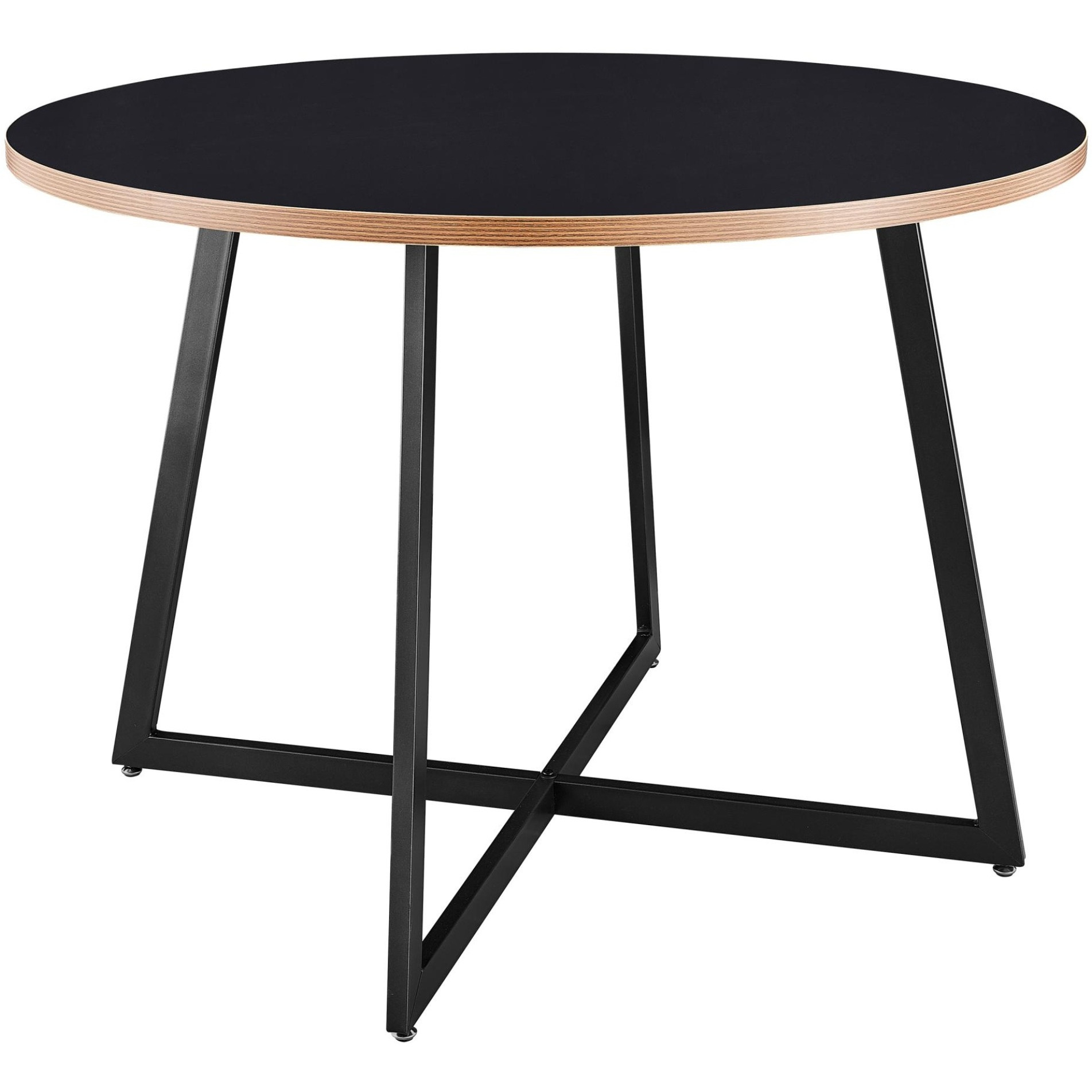 Courtdale 42" Round Table - Black