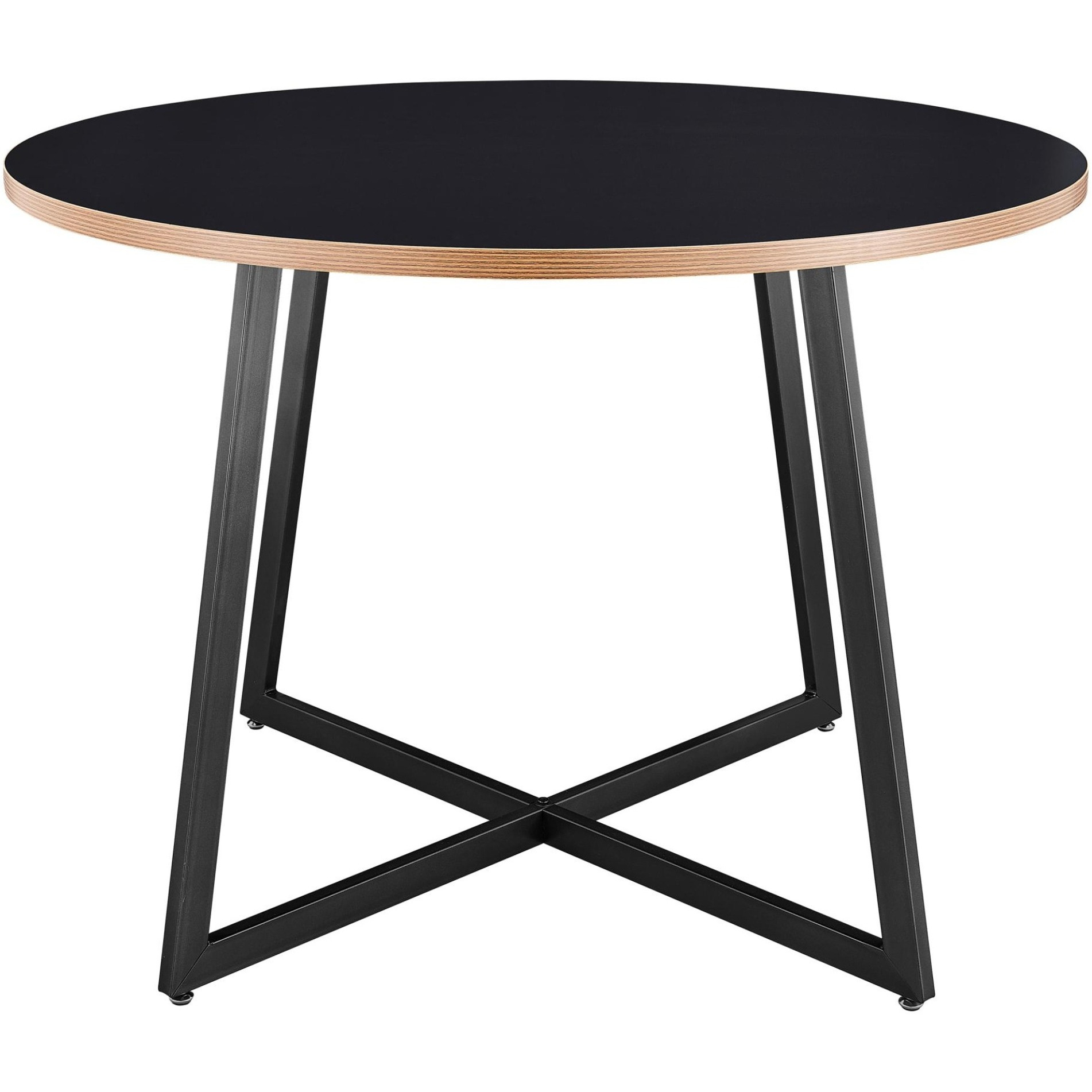Courtdale 42" Round Table - Black