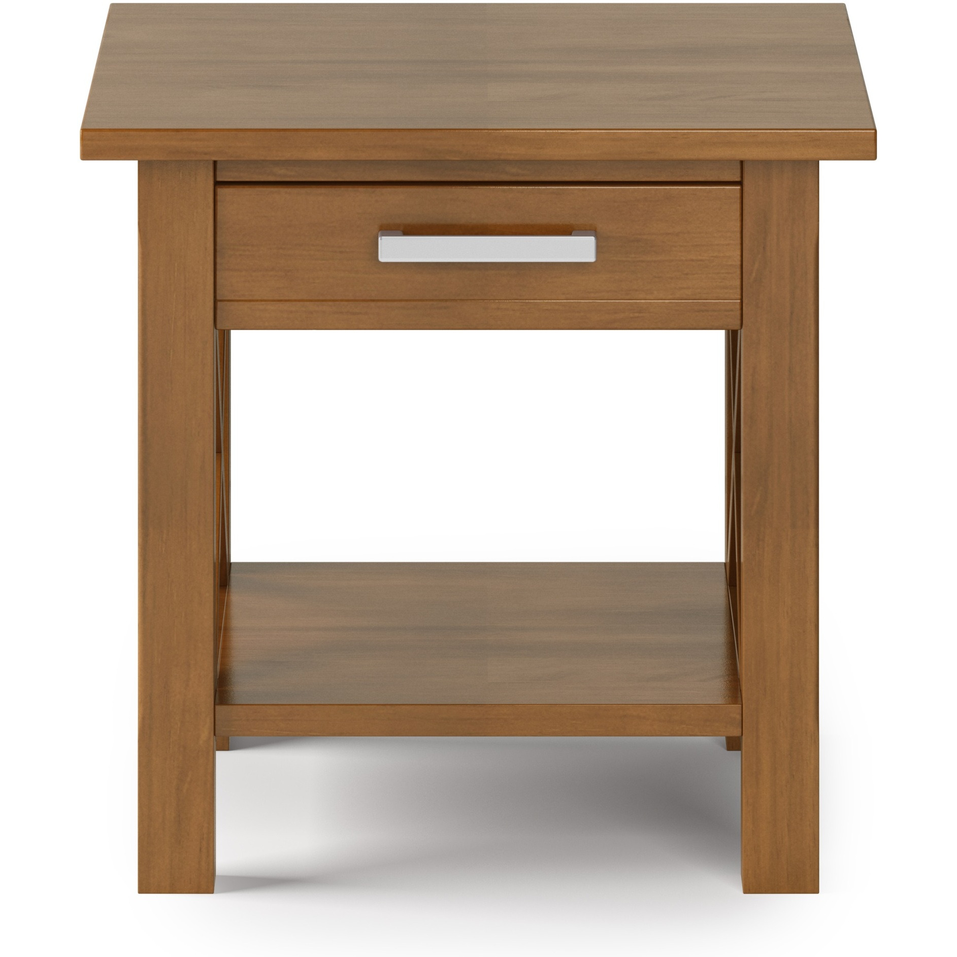 Kitchener SOLID WOOD 21 in Wide Square End Side Table