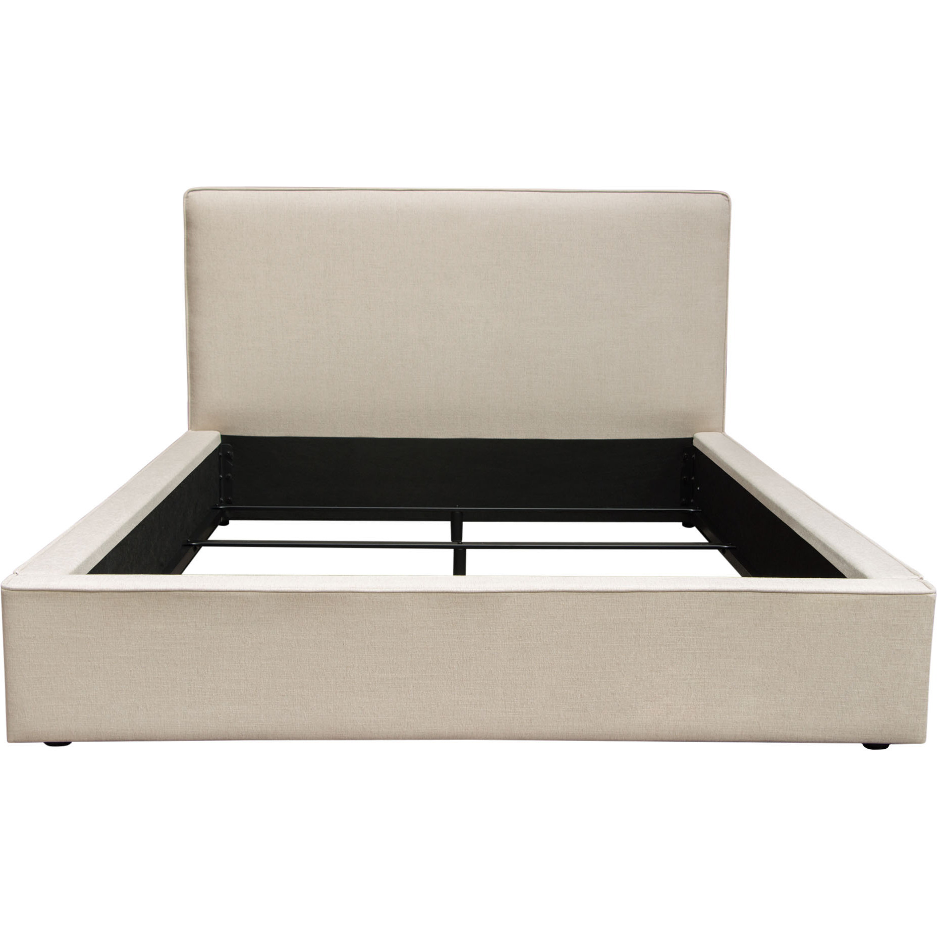 Cloud 43" Low Profile Queen Bed in Sand Fabric by Diamond Sofa