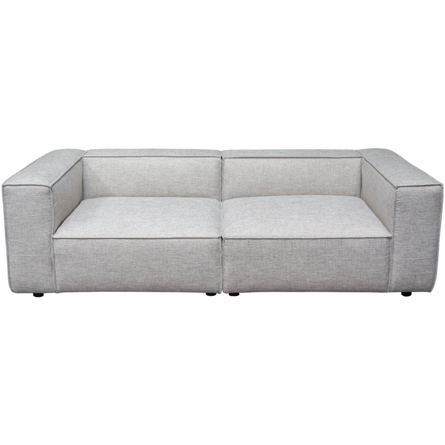 Vice 2PC Modular Sofa in Barley Fabric by Diamond Sofa