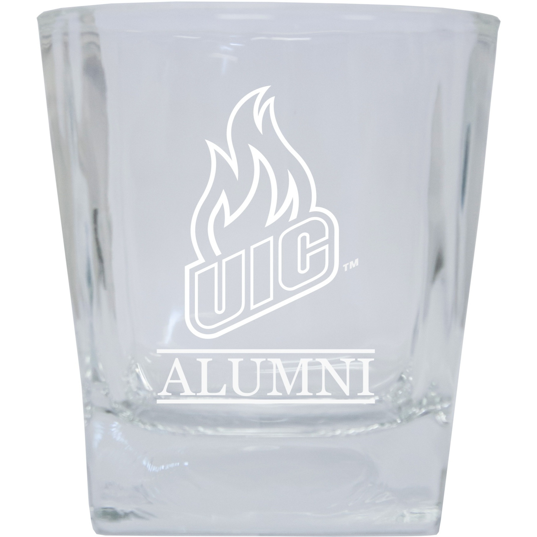 University of Illinois at Chicago Etched Alumni 5 oz Shooter Glass Tumbler