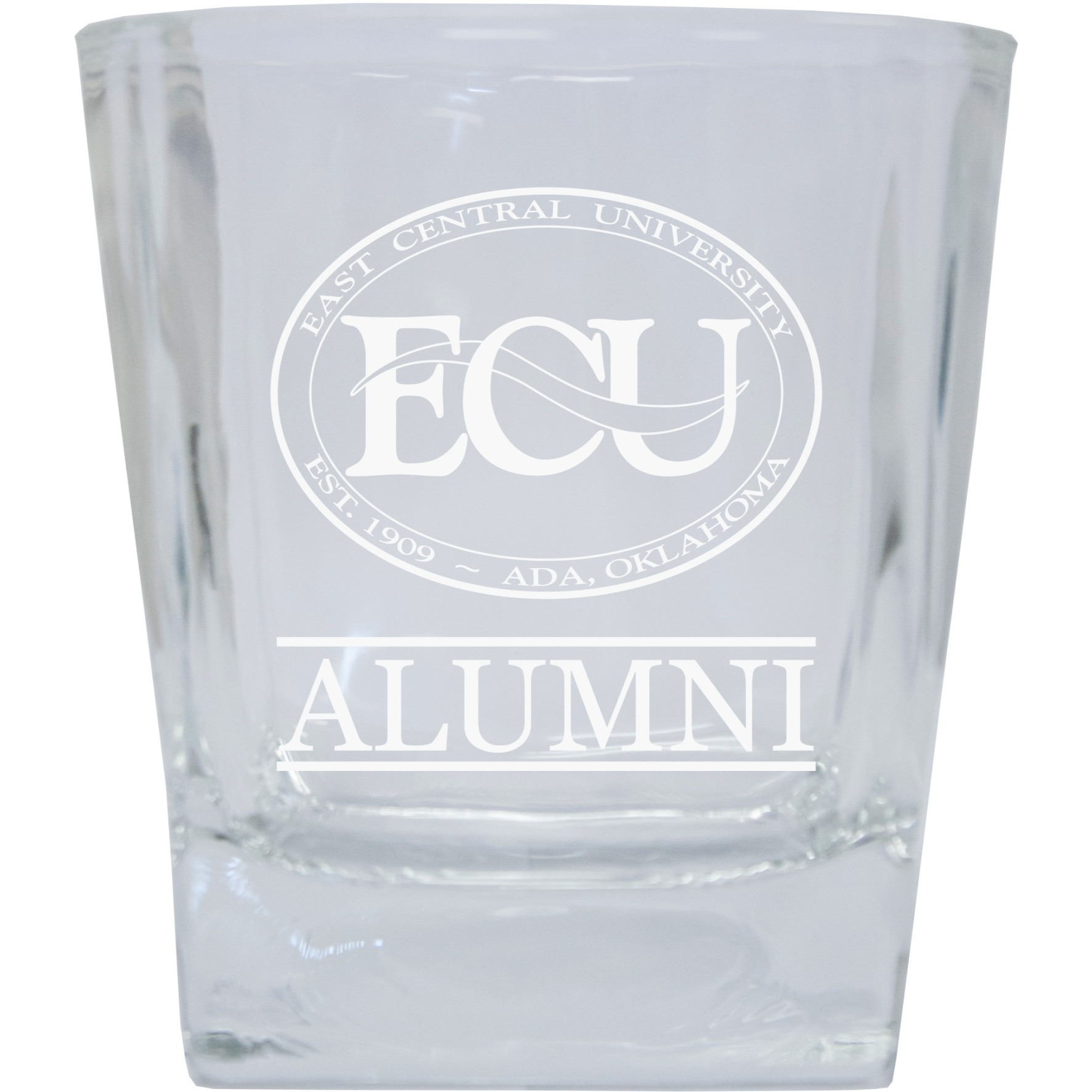 East Central University Tigers Etched Alumni 5 oz Shooter Glass Tumbler