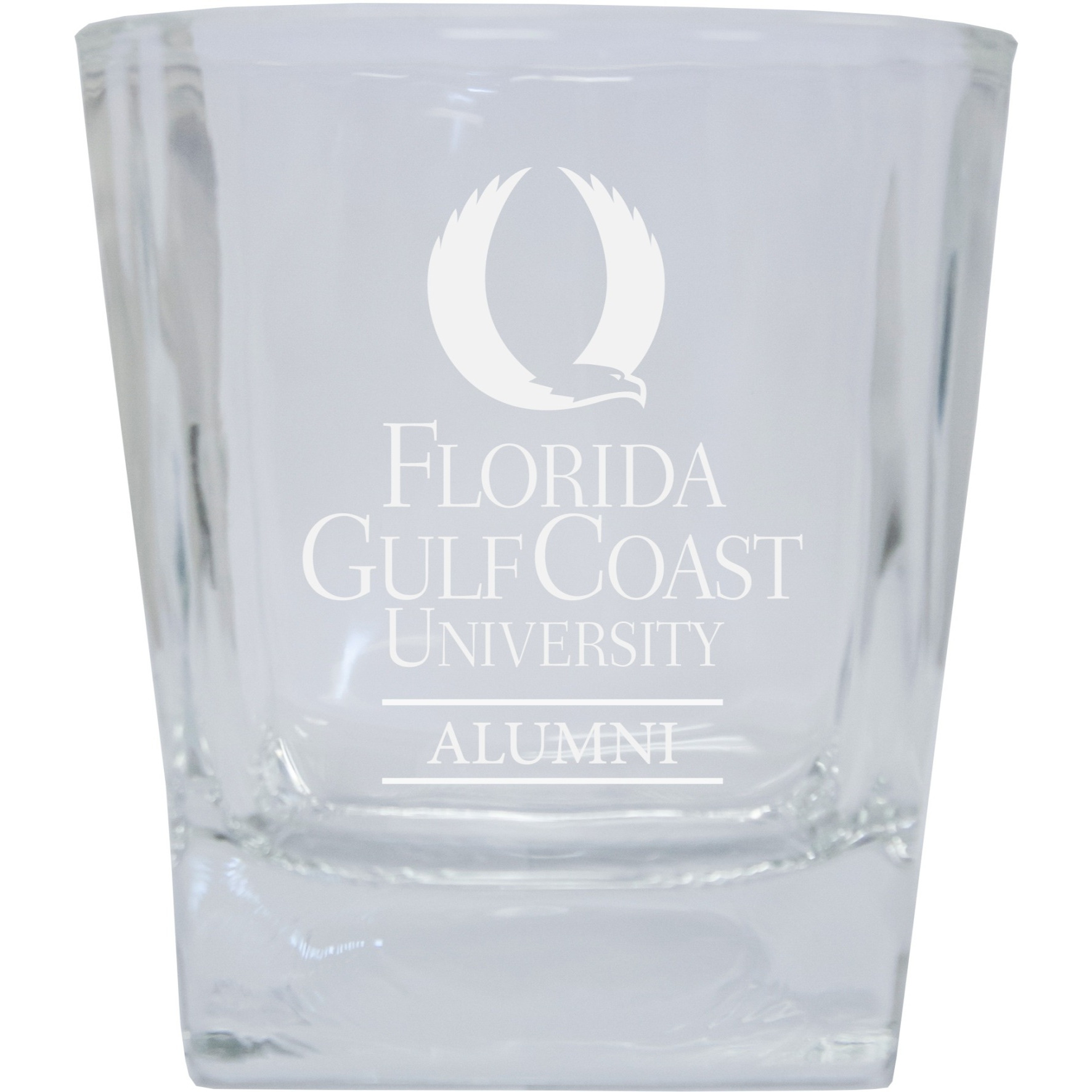 Florida Gulf Coast Eagles Etched Alumni 5 oz Shooter Glass Tumbler