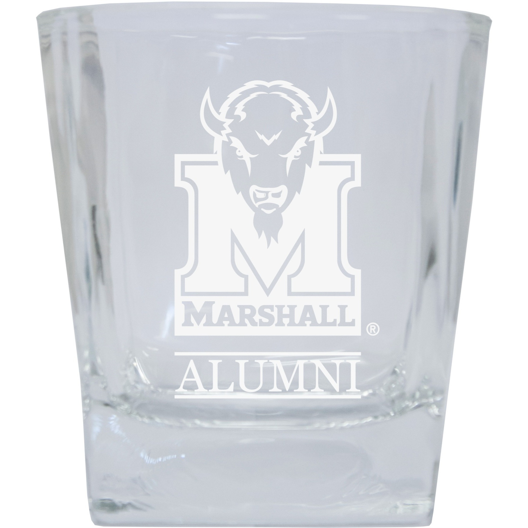 Marshall Thundering Herd Etched Alumni 5 oz Shooter Glass Tumbler