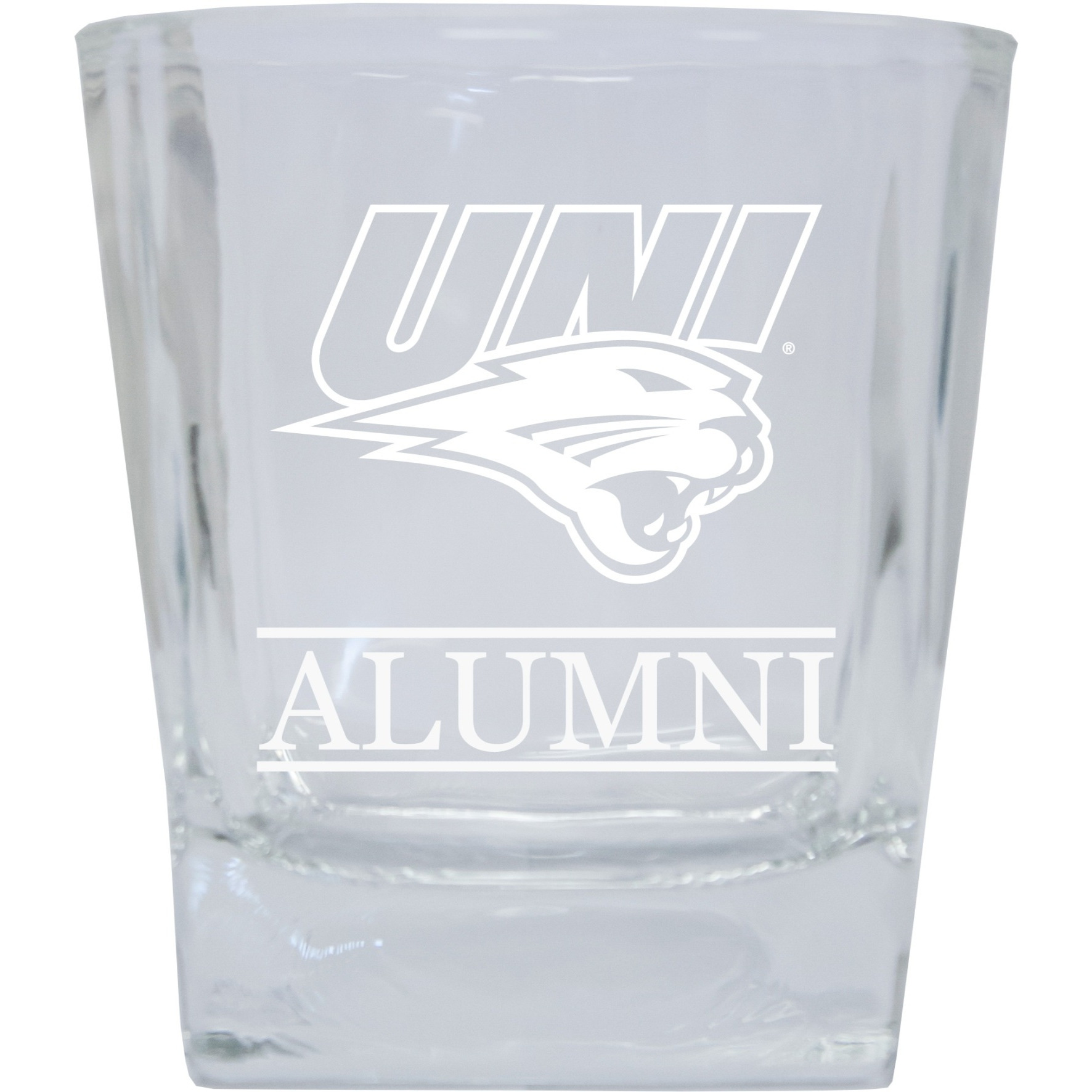 Northern Iowa Panthers Etched Alumni 5 oz Shooter Glass Tumbler