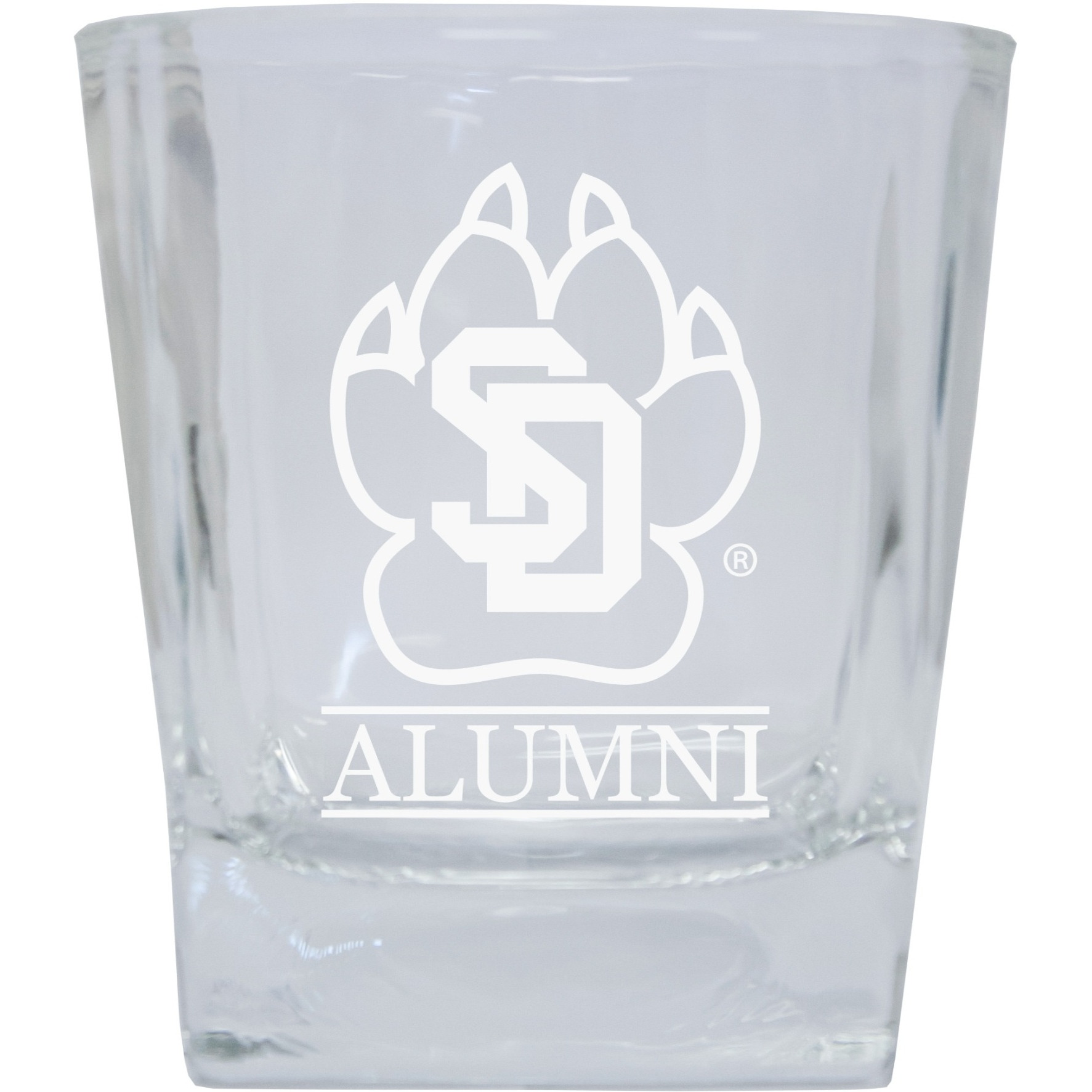 South Dakota Coyotes Etched Alumni 5 oz Shooter Glass Tumbler