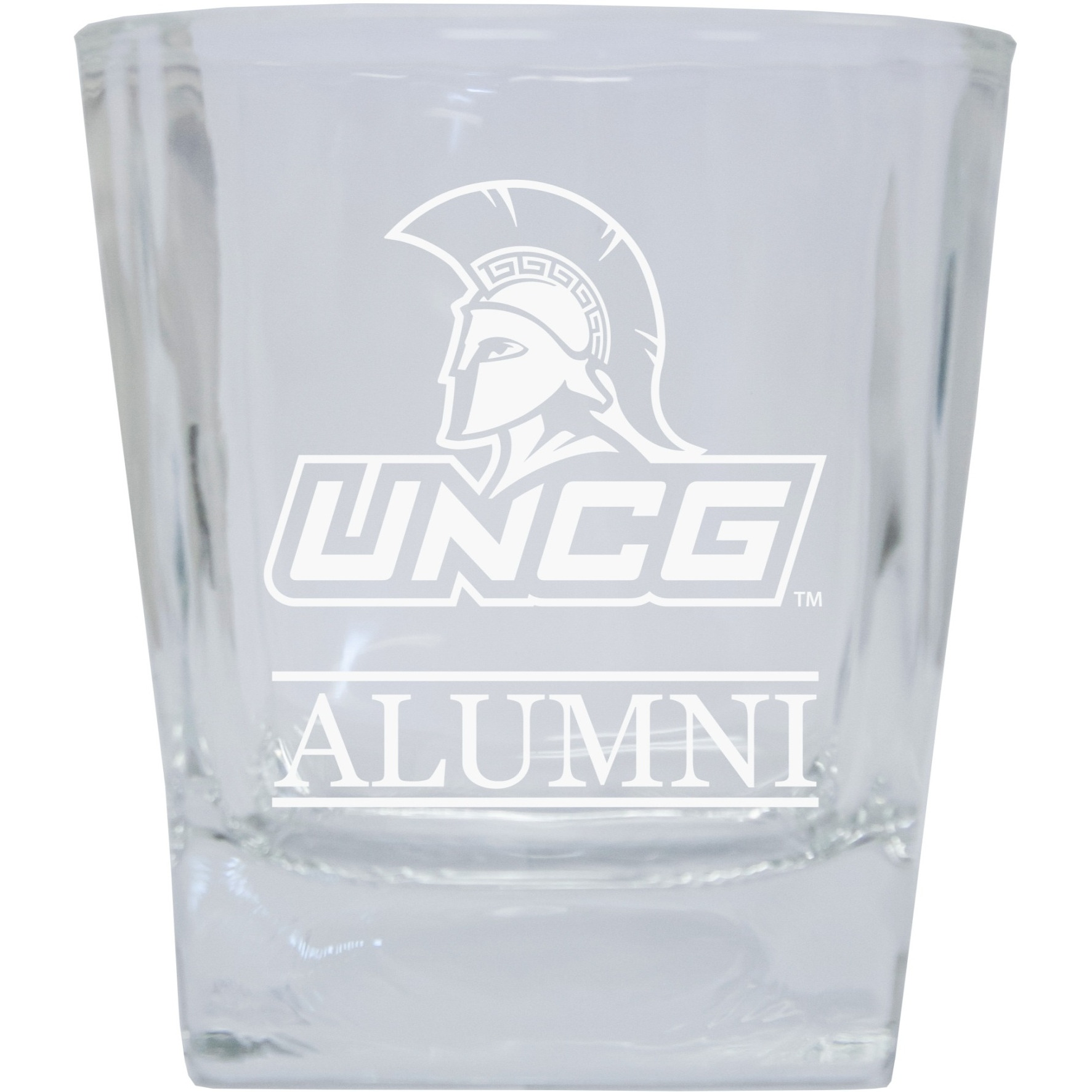 North Carolina Greensboro Spartans Etched Alumni 5 oz Shooter Glass Tumbler