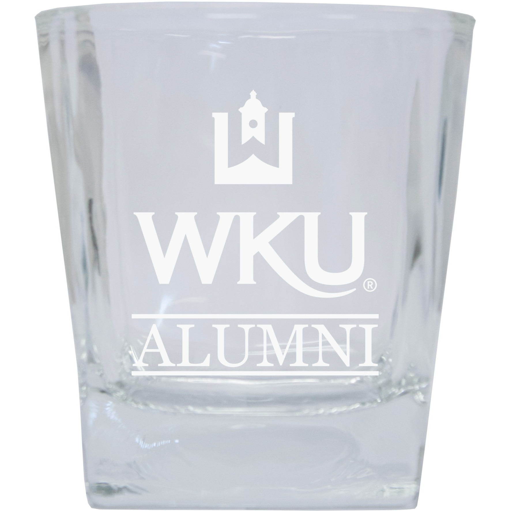 Western Kentucky Hilltoppers Etched Alumni 5 oz Shooter Glass Tumbler
