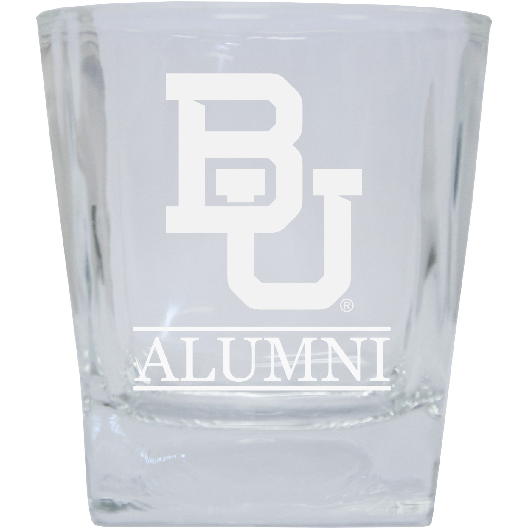 Baylor Bears 8 oz Etched Alumni Glass Tumbler