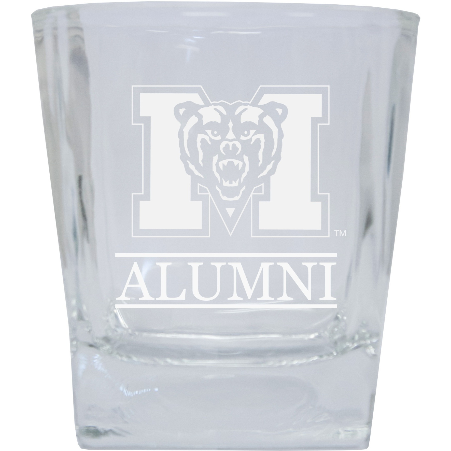 Mercer University 8 oz Etched Alumni Glass Tumbler
