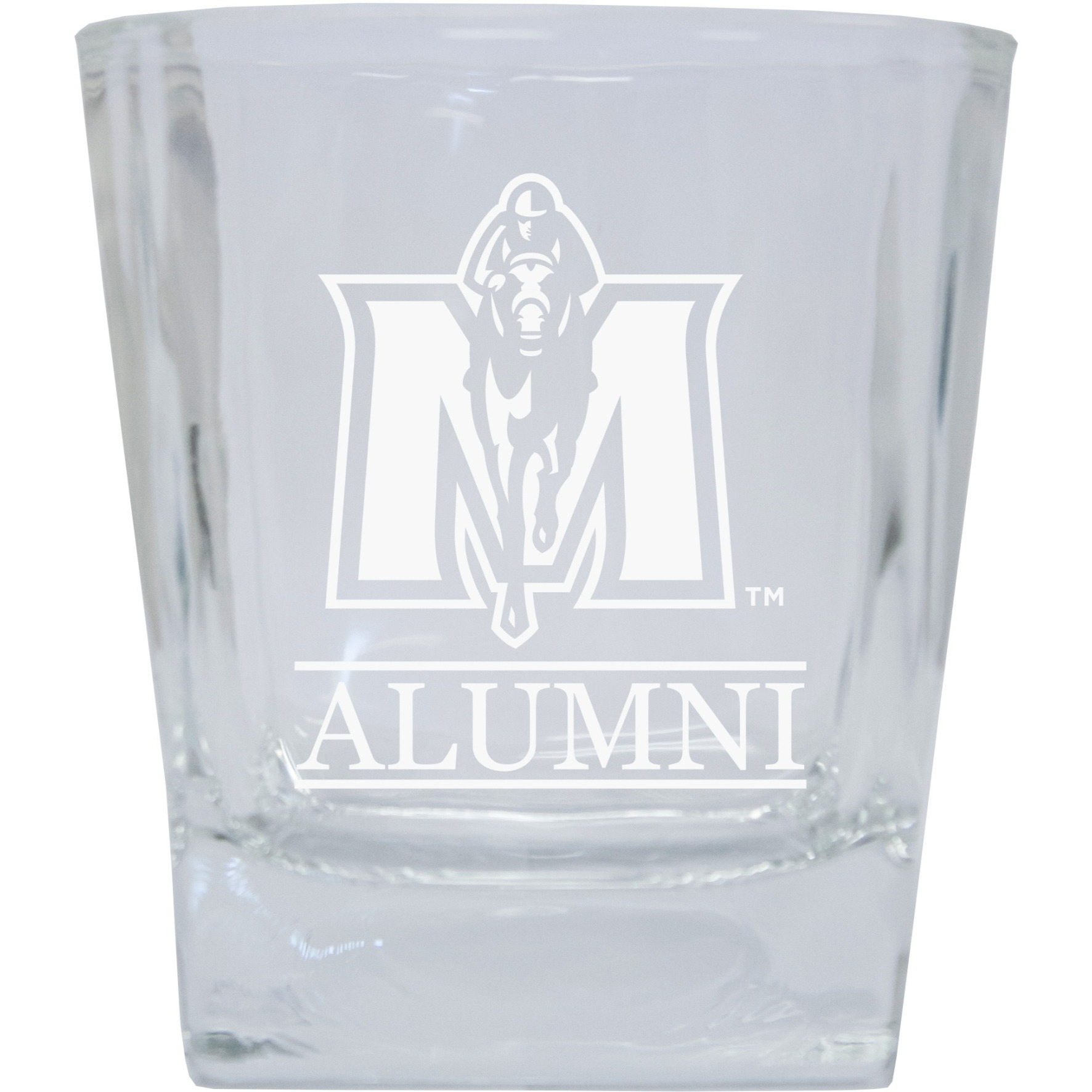 Murray State University 8 oz Etched Alumni Glass Tumbler