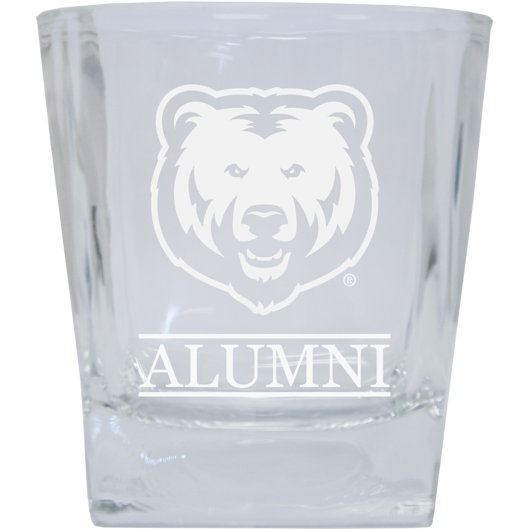 Northern Colorado Bears 8 oz Etched Alumni Glass Tumbler