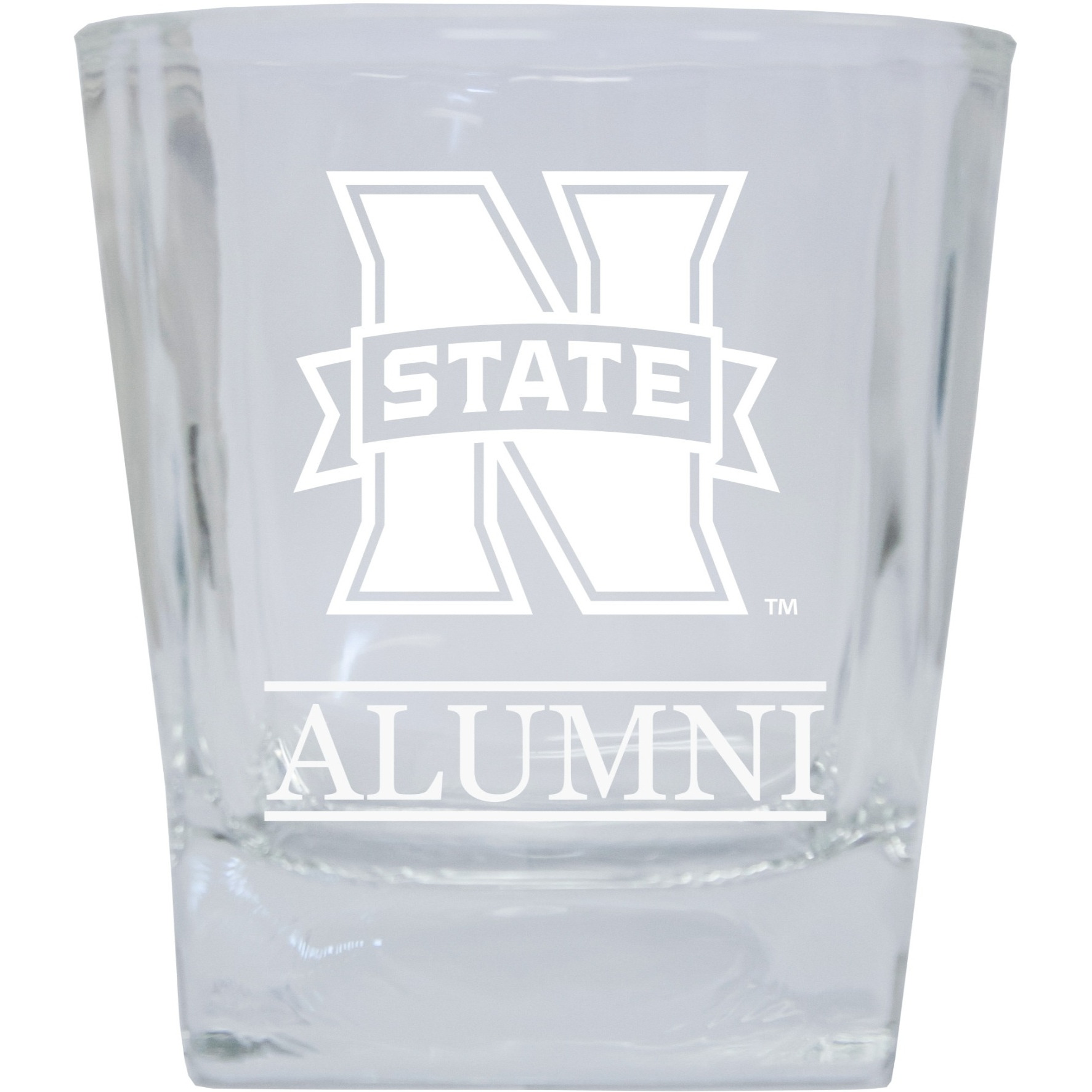 Northwestern Oklahoma State University 8 oz Etched Alumni Glass Tumbler