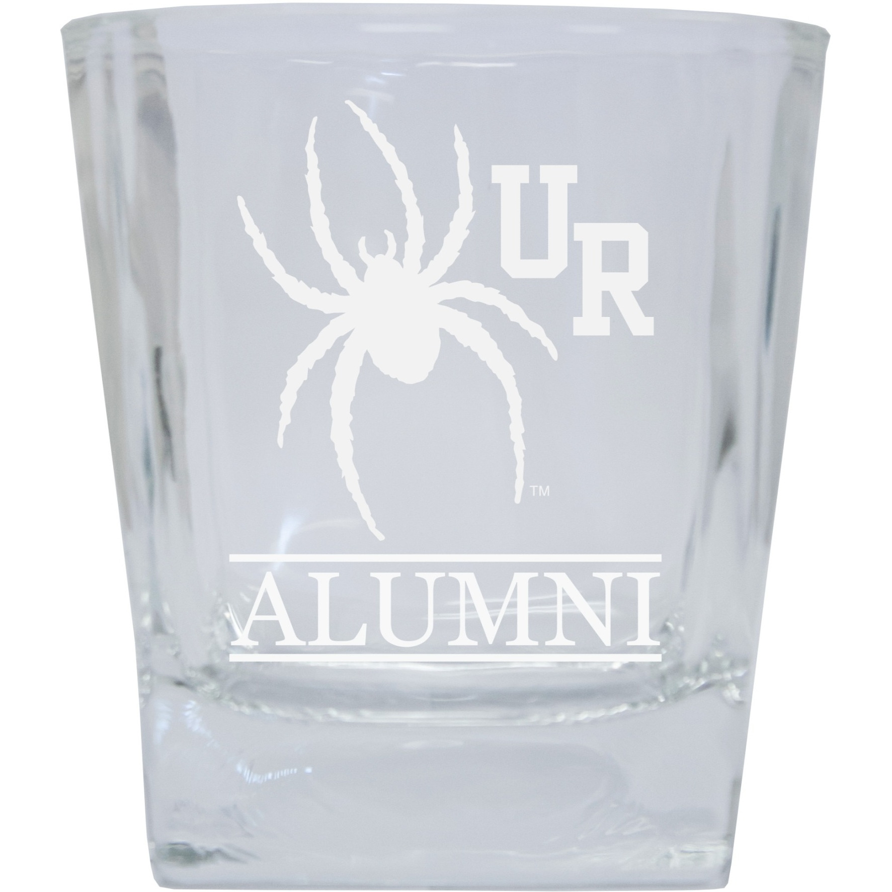 Richmond Spiders 8 oz Etched Alumni Glass Tumbler