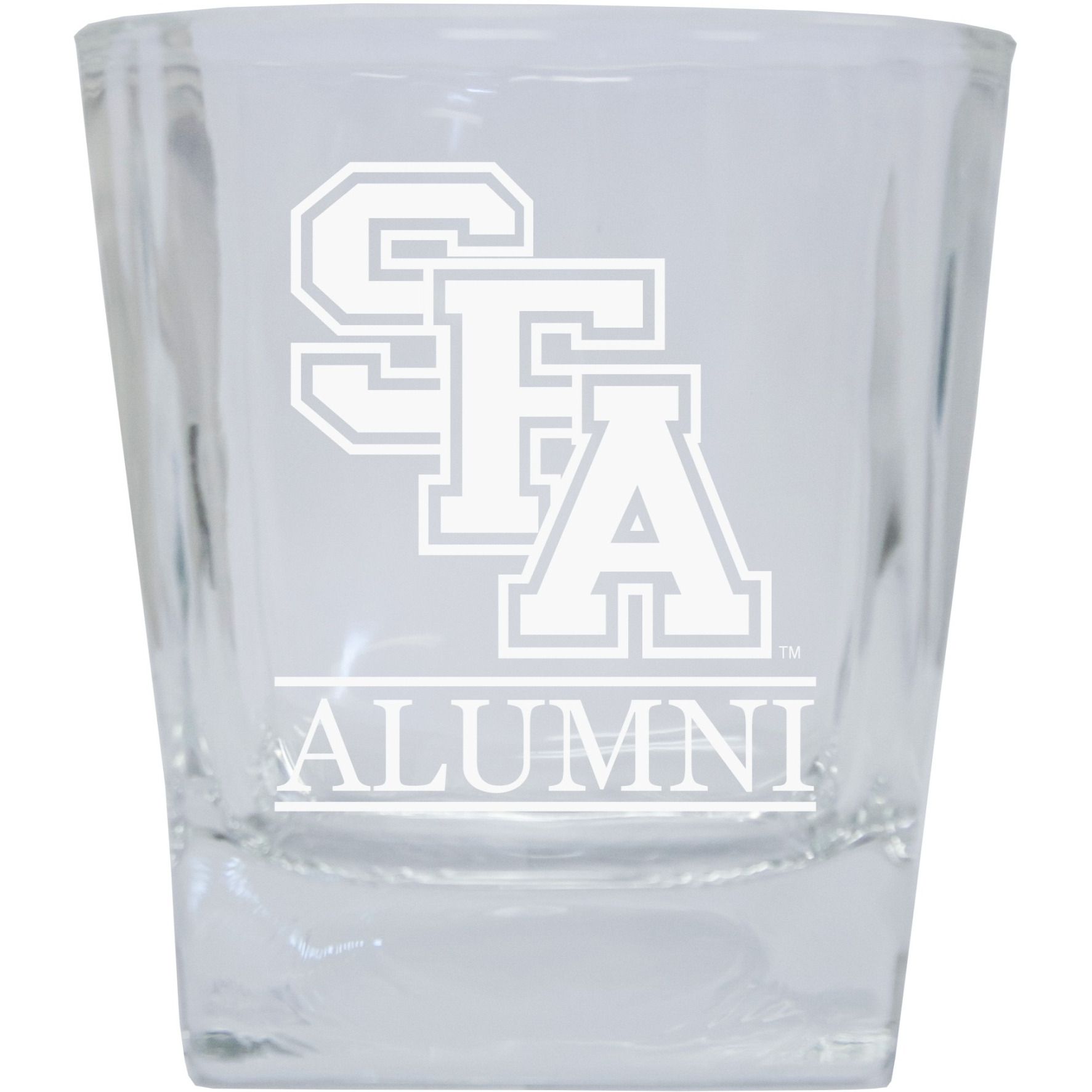 Stephen F. Austin State University 8 oz Etched Alumni Glass Tumbler