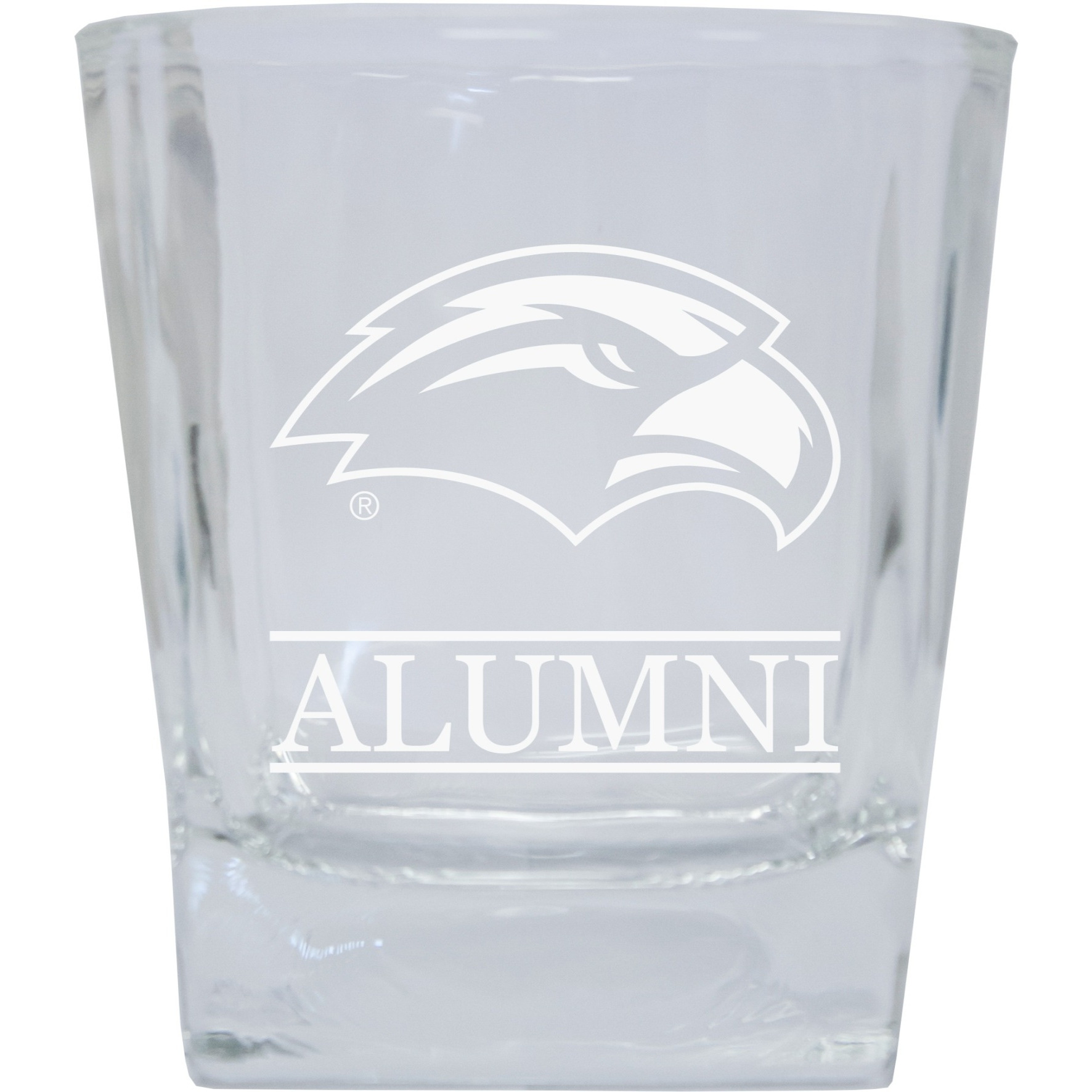 Southern Mississippi Golden Eagles 8 oz Etched Alumni Glass Tumbler