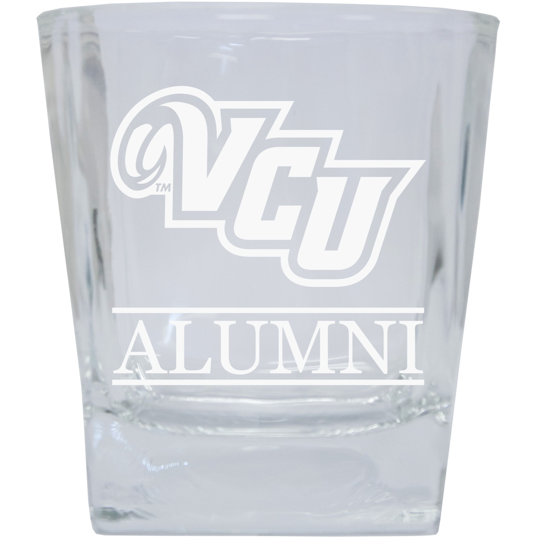 Virginia Commonwealth 8 oz Etched Alumni Glass Tumbler