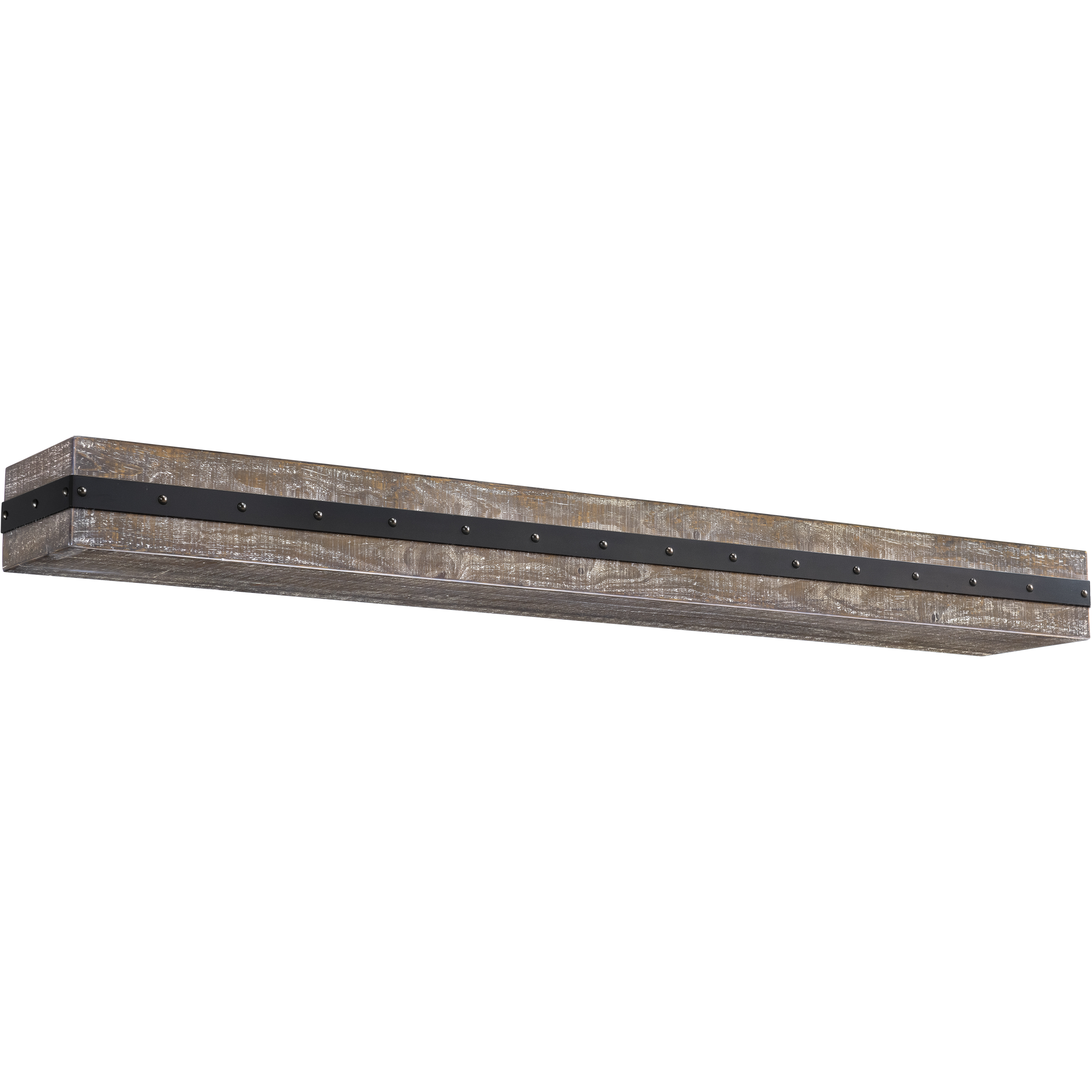The Bedford 72" Mantel Shelf Gristmill Finish