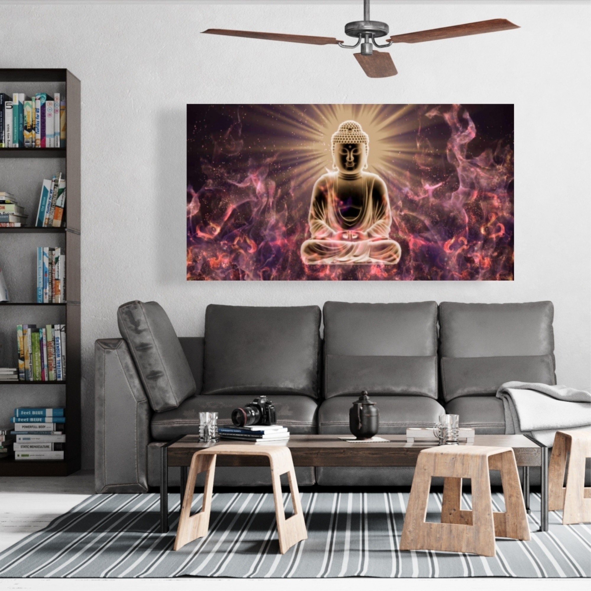 Buddha Meditation - Print on canvas by Begin Edition