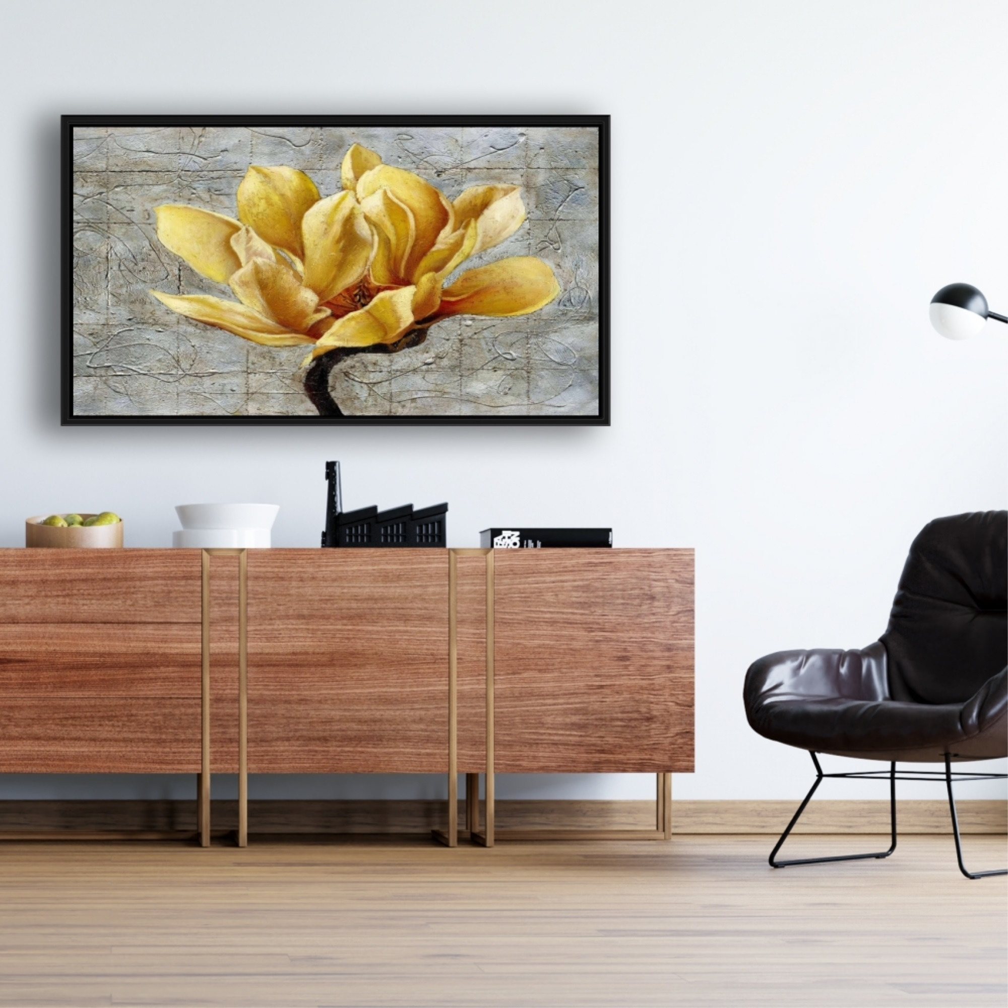 Flower of Life - Framed Print on canvas by Begin Edition